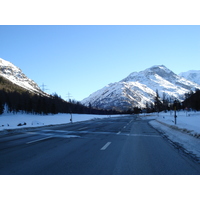 Photo Suisse Route de Pontresina au Lac Blanc 2007-01 23