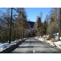 Photo Suisse Route de Pontresina au Lac Blanc 2007-01 21