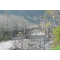 Photo France Les Cévennes route de Cocures à Florac 2008-04 17