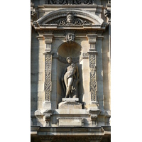 Photo France Paris Le Louvre Facade sur Seine du Louvre 2007-07 59