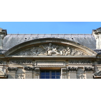 Photo France Paris Le Louvre Facade sur Seine du Louvre 2007-07 32