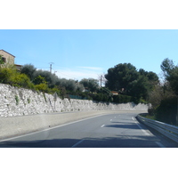 Photo France Côte d'Azur route de Vence à Cagnes 2008-03 8