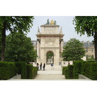 Photo France Paris Jardin du Carrousel du Louvre 2007-05 29