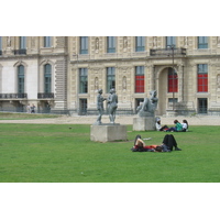 Photo France Paris Jardin du Carrousel du Louvre 2007-05 23
