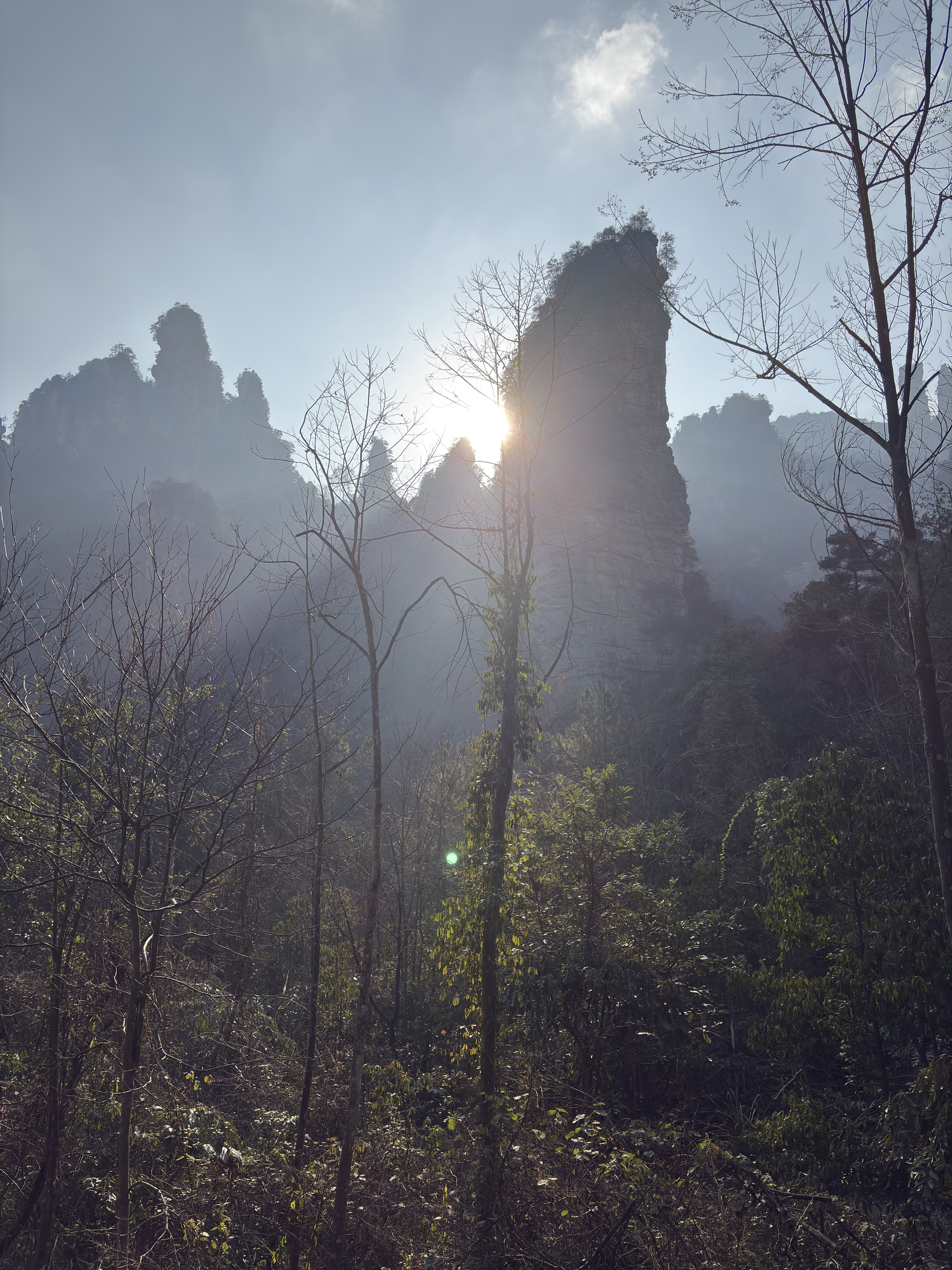 Picture China Zhangjiajie Tianzi Mountrain 2026-01 273 - Recreation Tianzi Mountrain