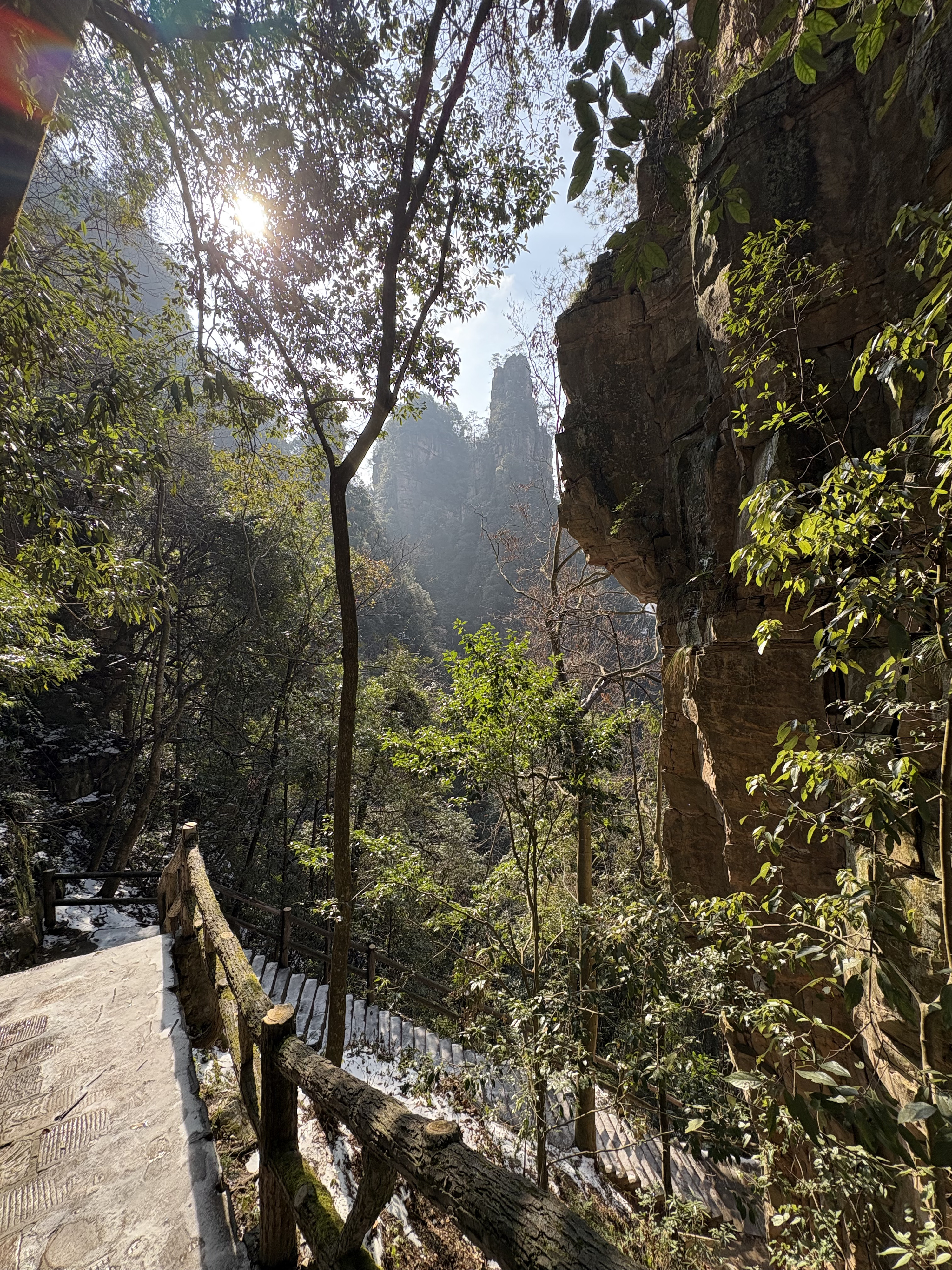 Picture China Zhangjiajie Tianzi Mountrain 2026-01 216 - Recreation Tianzi Mountrain