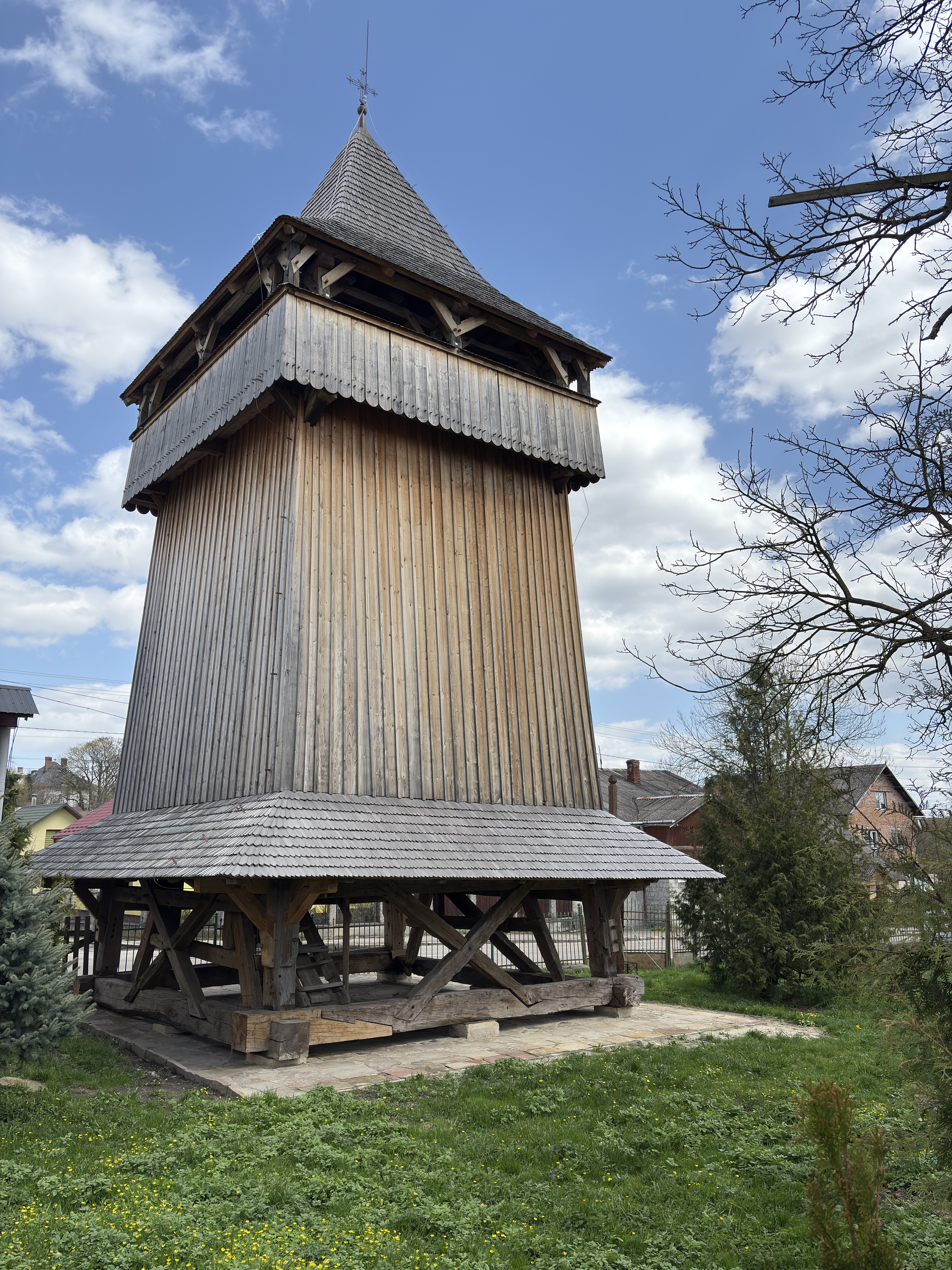Picture Ukraine Drogobych St. George Wooden Church 2025-04 3 - Center St. George Wooden Church