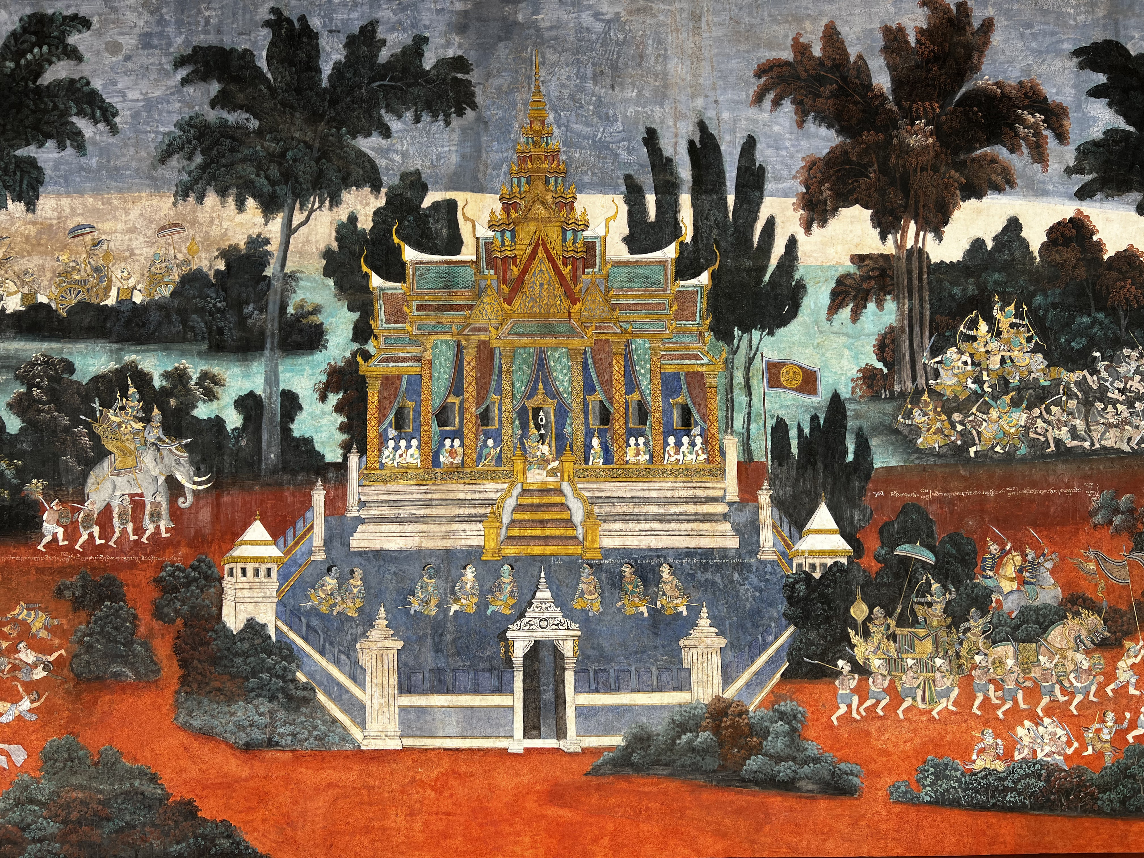 Picture Cambodia Phnom Penh Royal Palace 2024-01 56 - Recreation Royal Palace