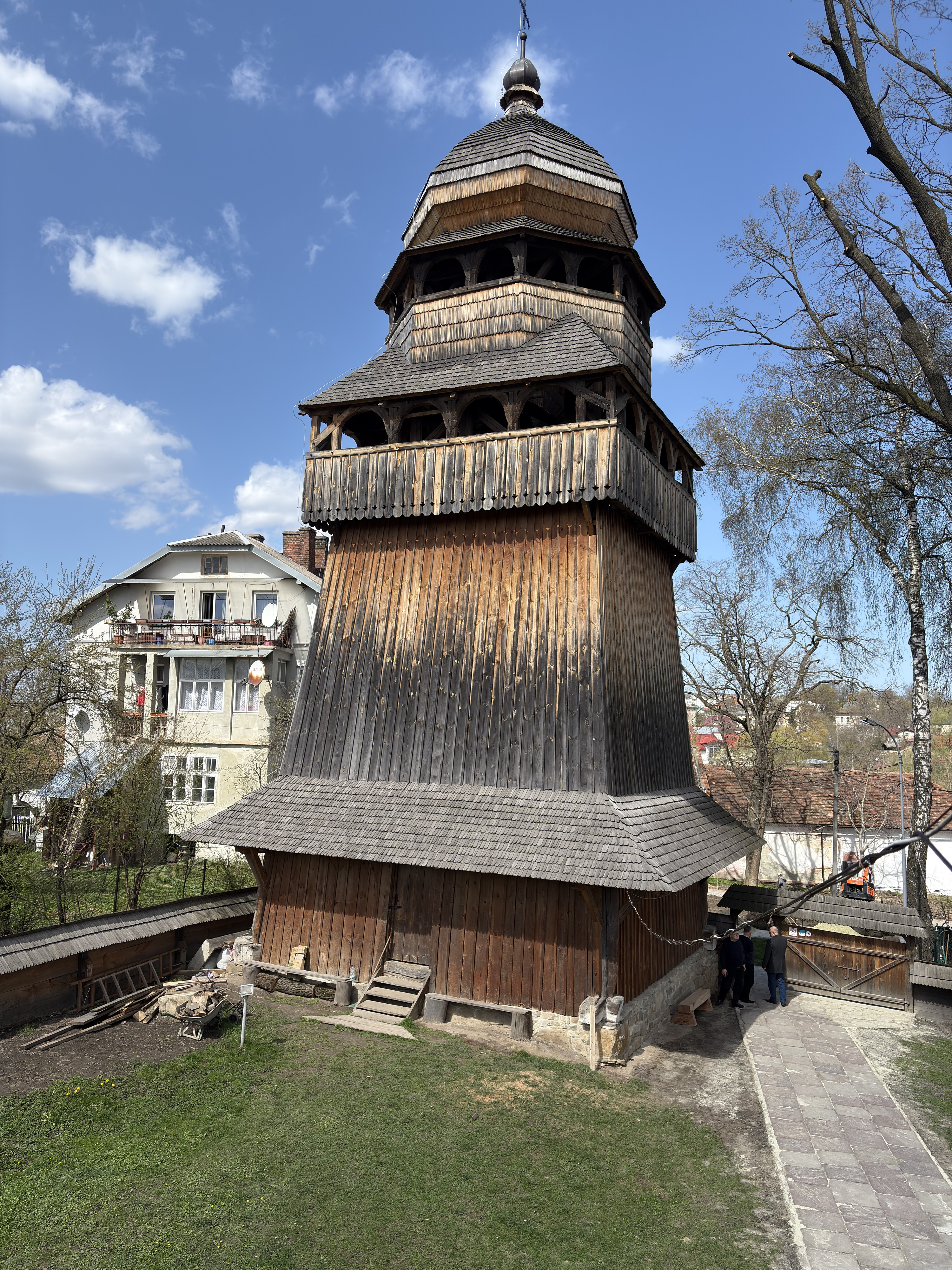 Picture Ukraine Drogobych St. George Wooden Church 2025-04 88 - History St. George Wooden Church