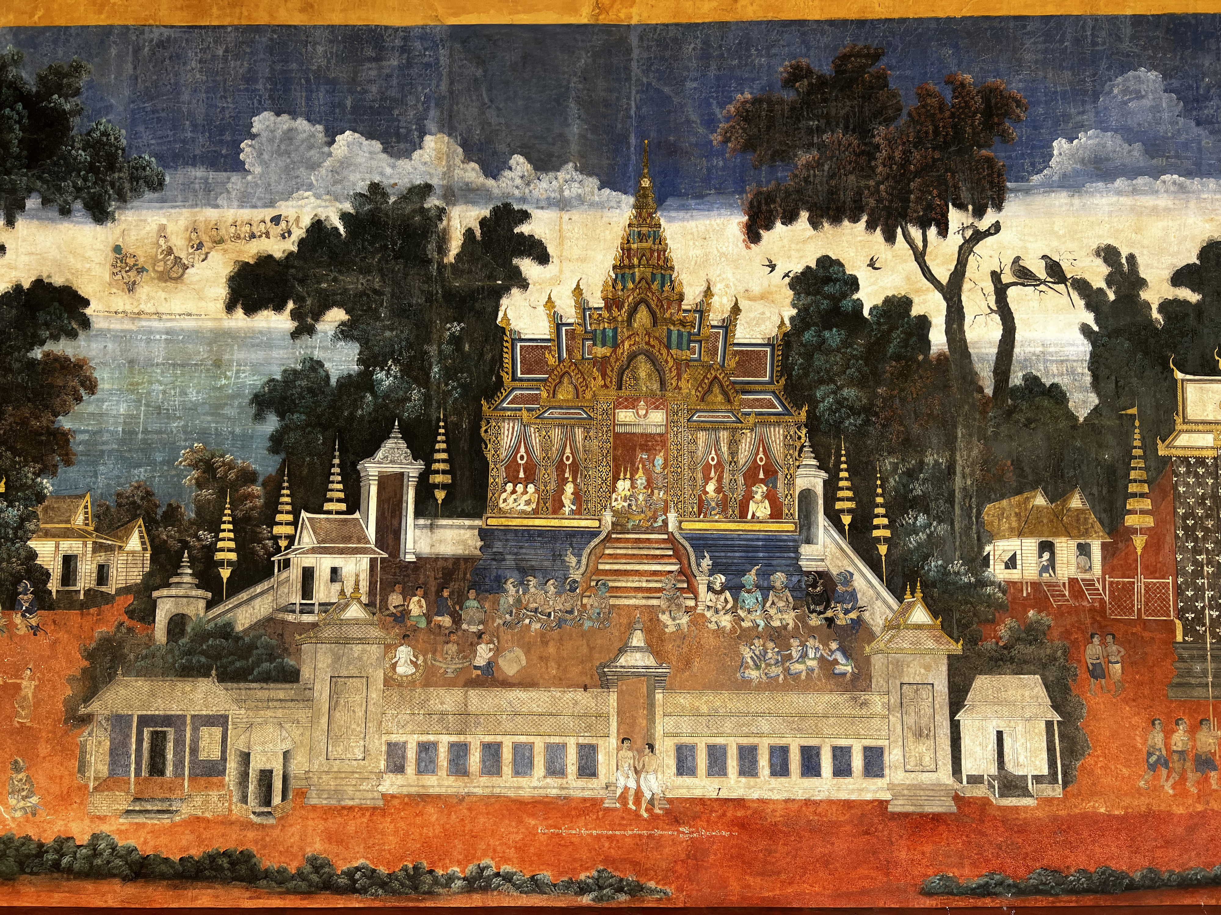 Picture Cambodia Phnom Penh Royal Palace 2024-01 13 - Center Royal Palace