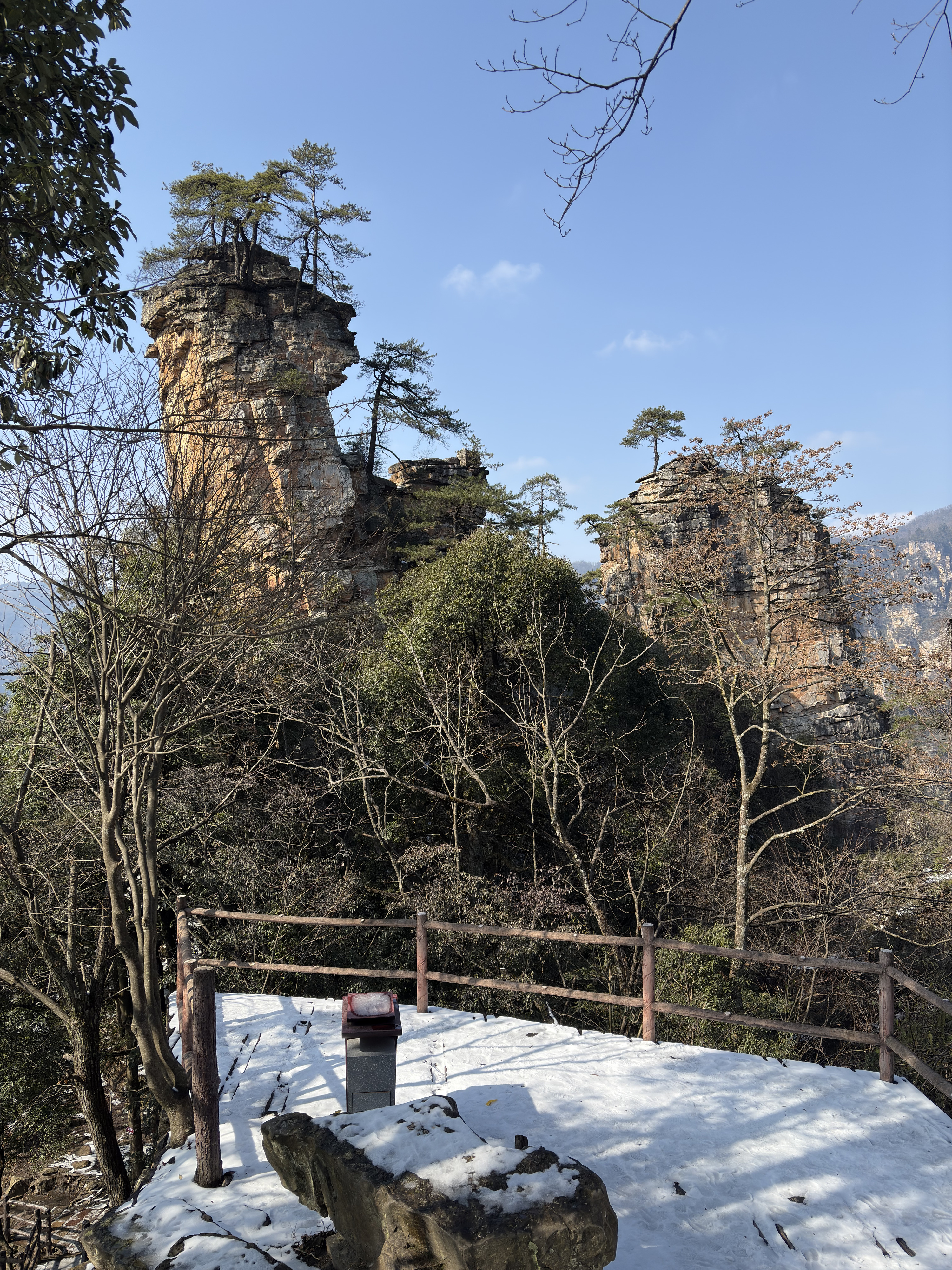Picture China Zhangjiajie Tianzi Mountrain 2026-01 239 - Center Tianzi Mountrain