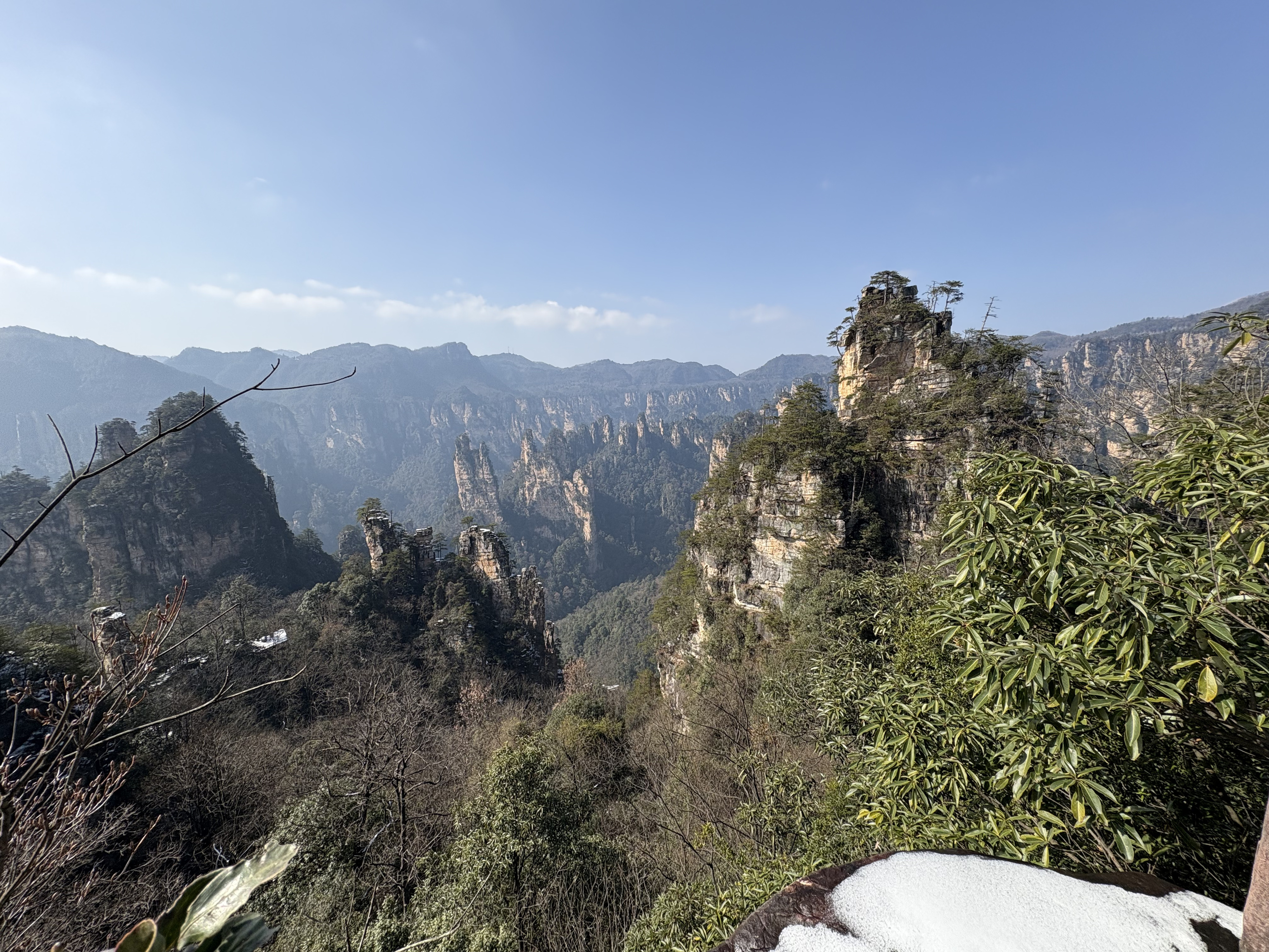 Picture China Zhangjiajie Tianzi Mountrain 2026-01 24 - Recreation Tianzi Mountrain