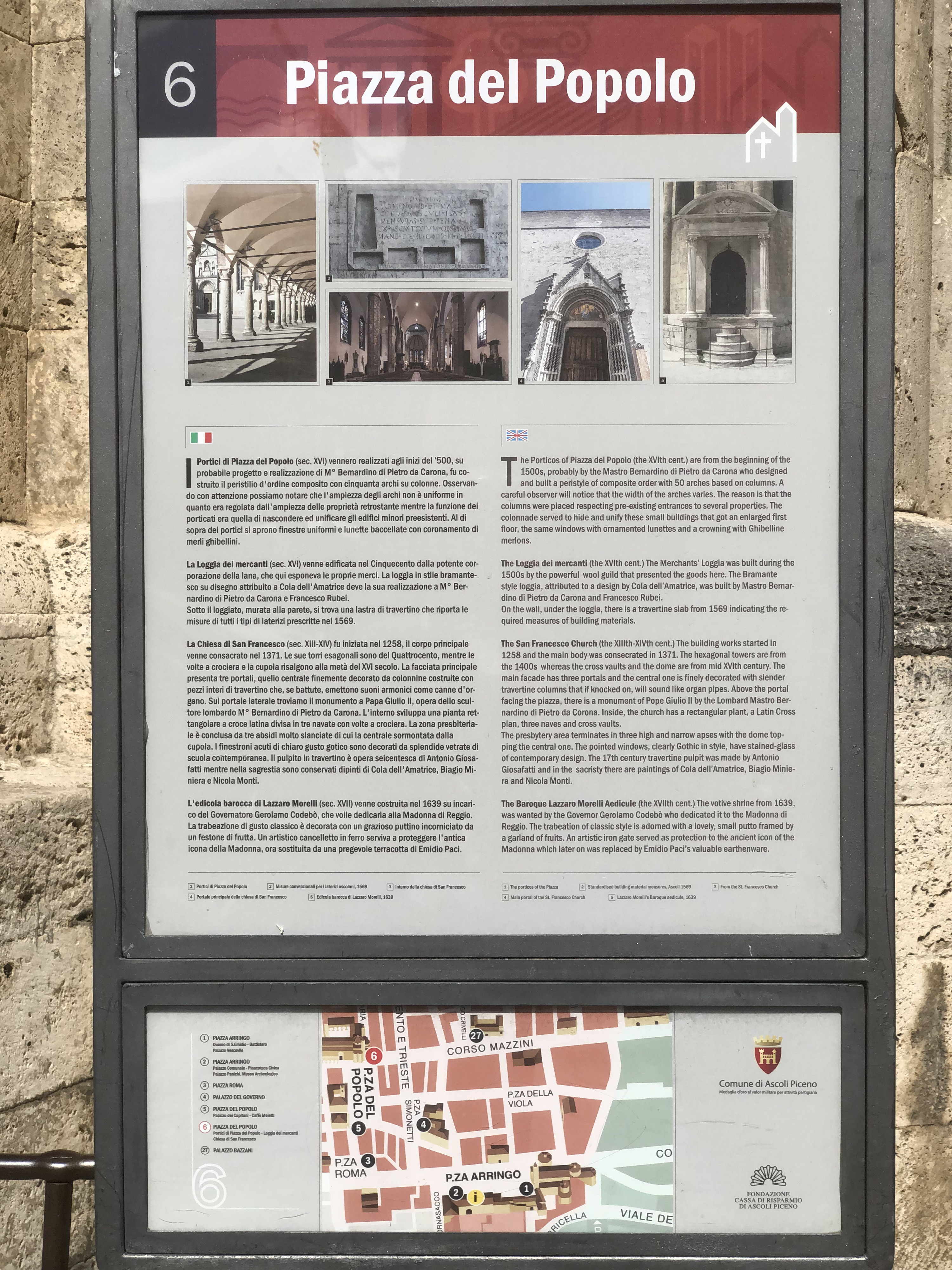 Picture Italy Ascoli Piceno 2024-09 28 - History Ascoli Piceno