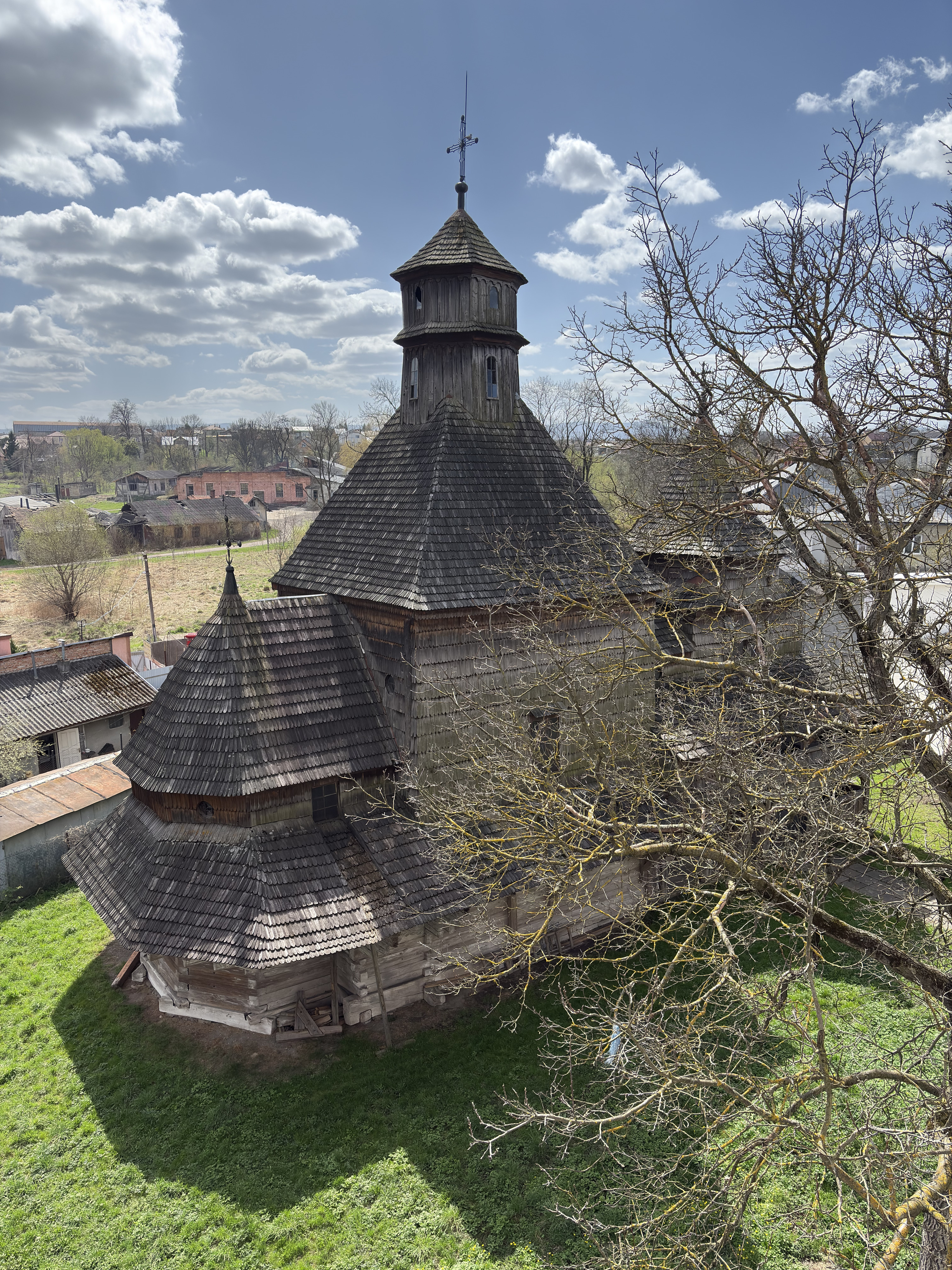 Picture Ukraine Drogobych St. George Wooden Church 2025-04 10 - Discovery St. George Wooden Church