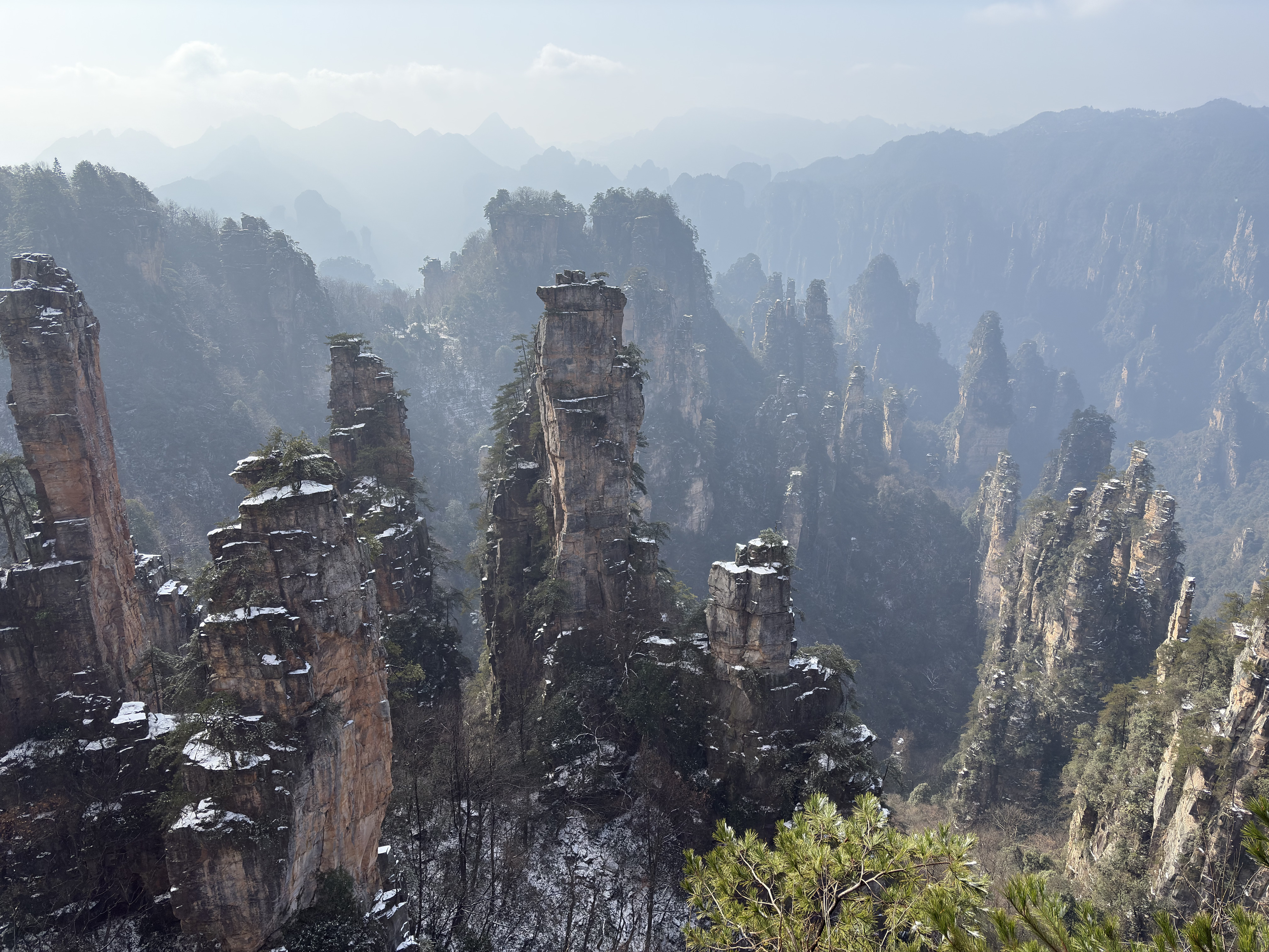 Picture China Zhangjiajie Tianzi Mountrain 2026-01 195 - Center Tianzi Mountrain