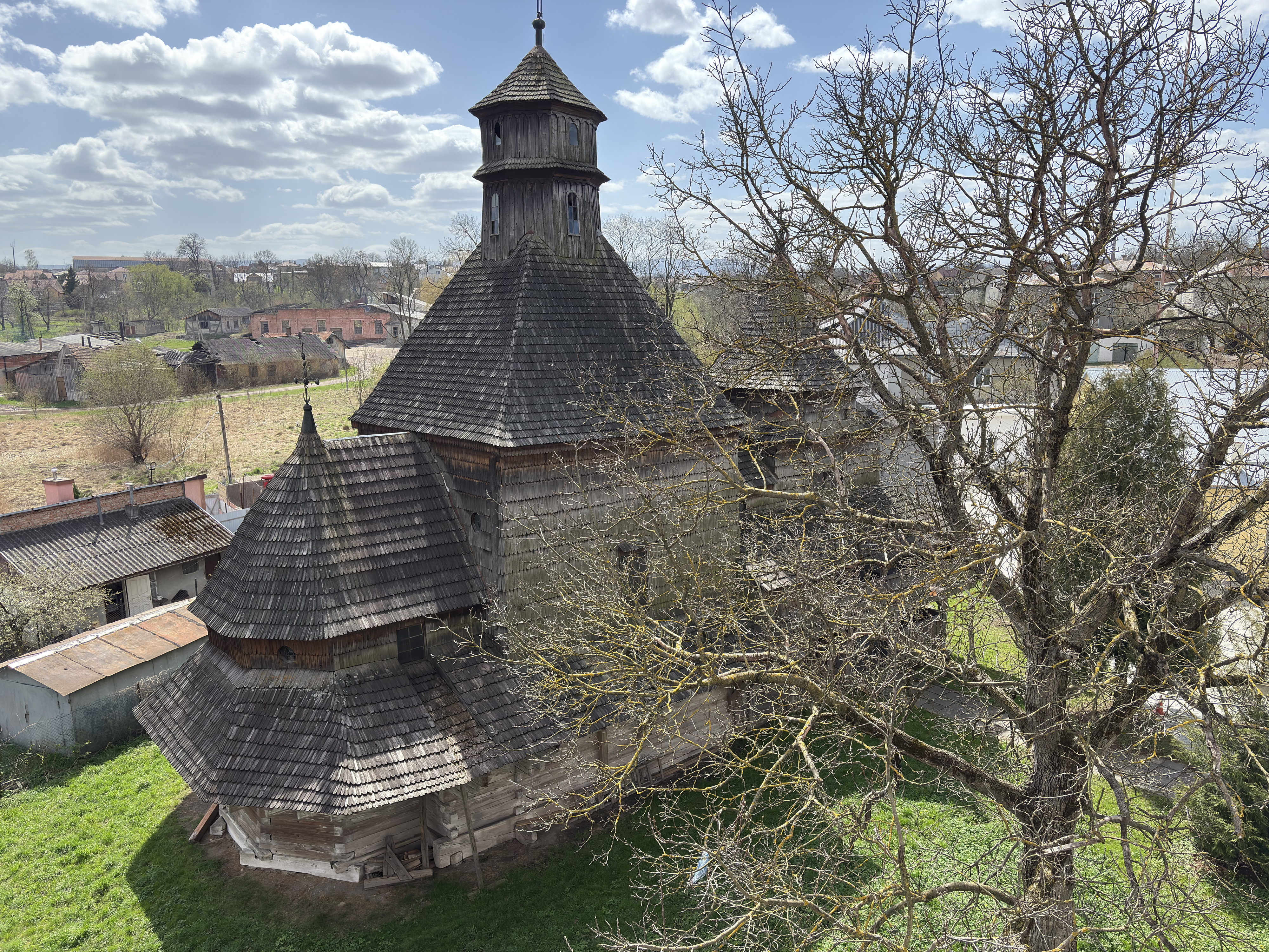 Picture Ukraine Drogobych St. George Wooden Church 2025-04 109 - Tour St. George Wooden Church