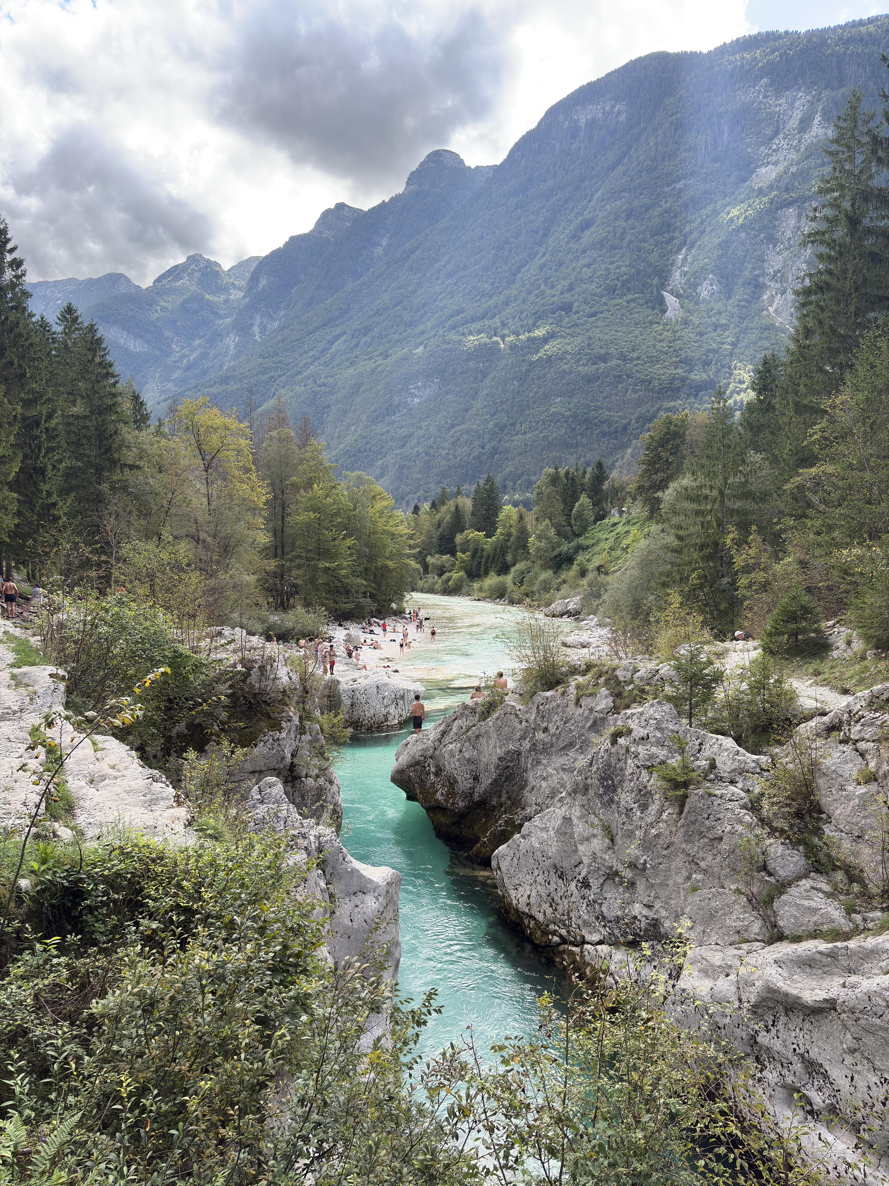 Picture Slovenia Soca River 2025-09 132 - Recreation Soca River