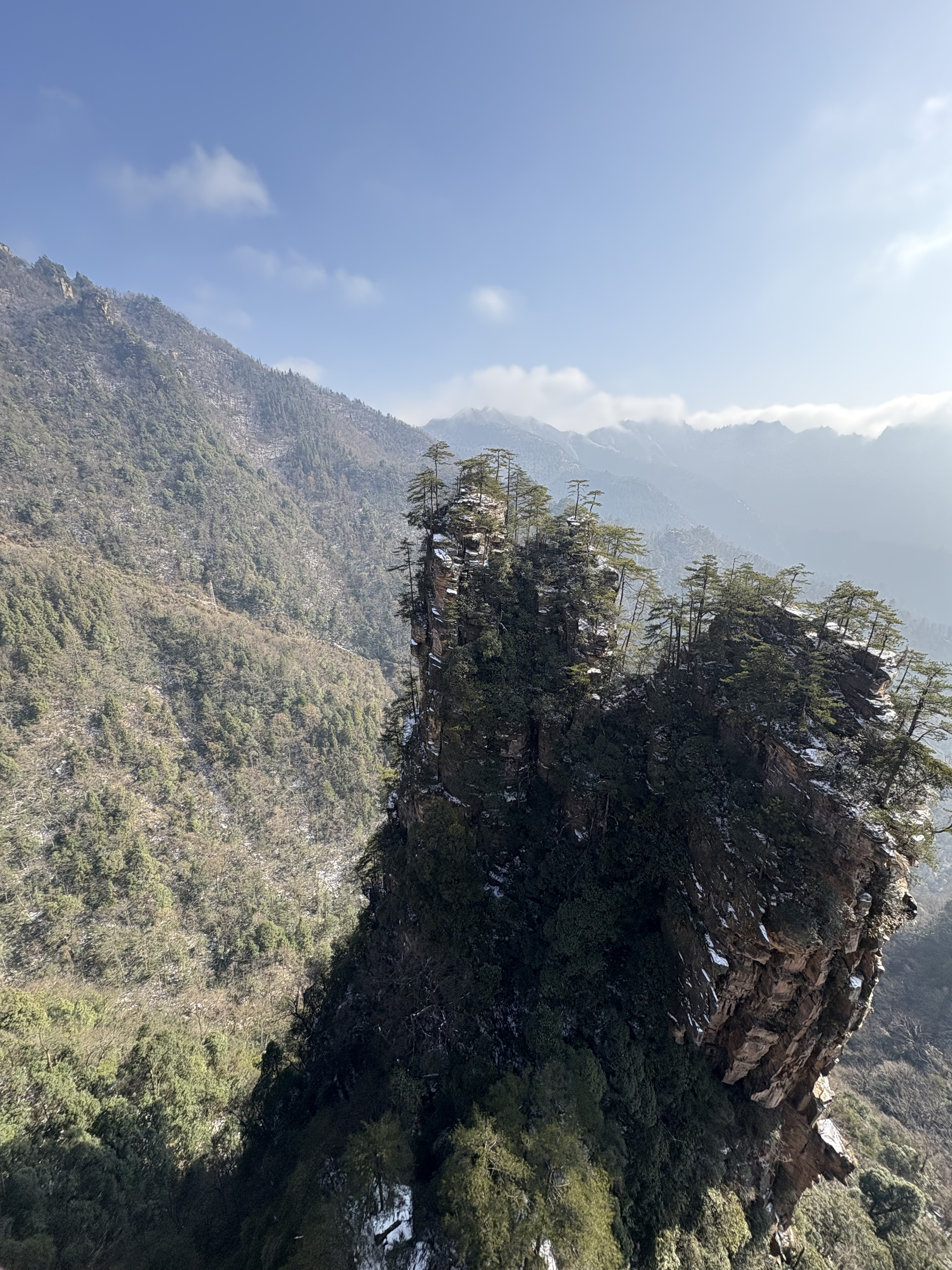 Picture China Zhangjiajie Tianzi Mountrain 2026-01 193 - Recreation Tianzi Mountrain