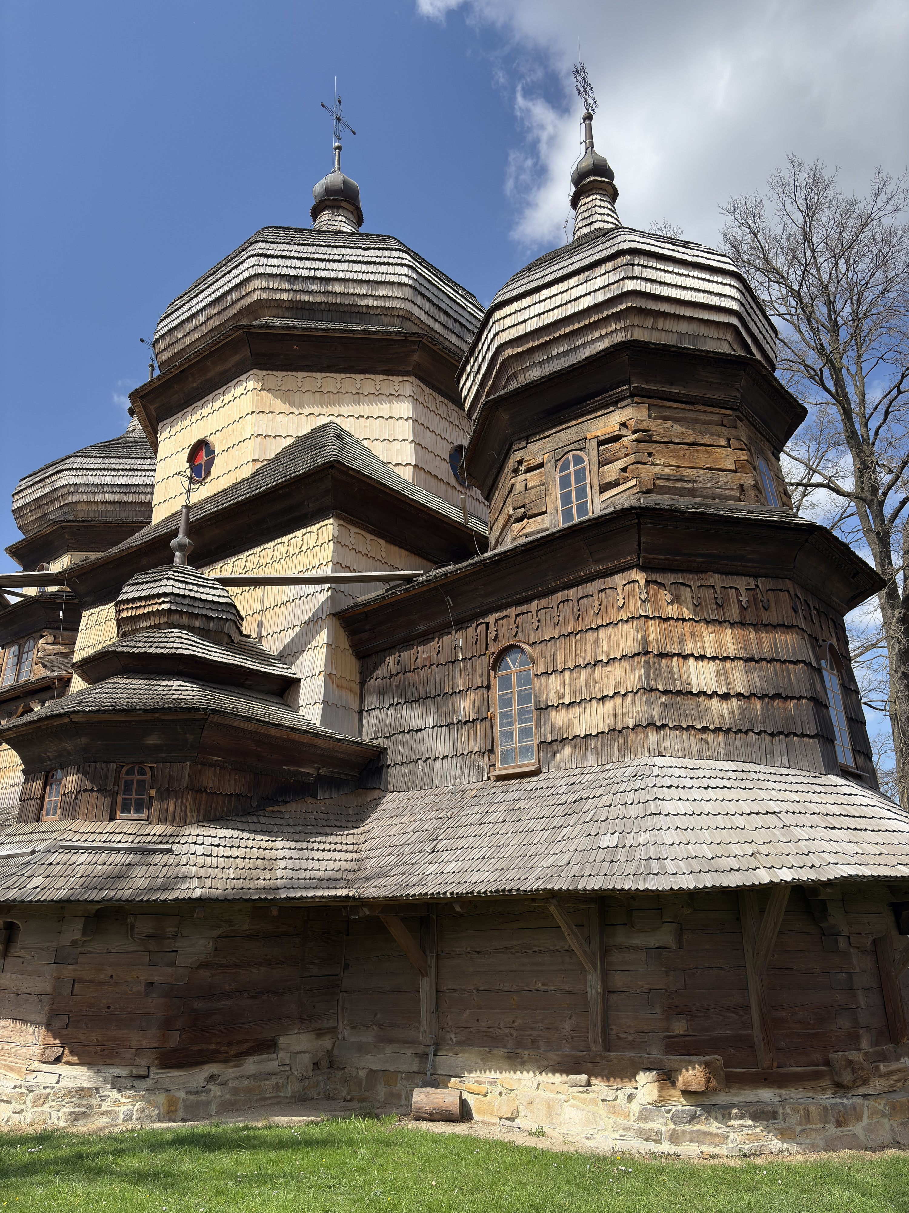 Picture Ukraine Drogobych St. George Wooden Church 2025-04 63 - History St. George Wooden Church