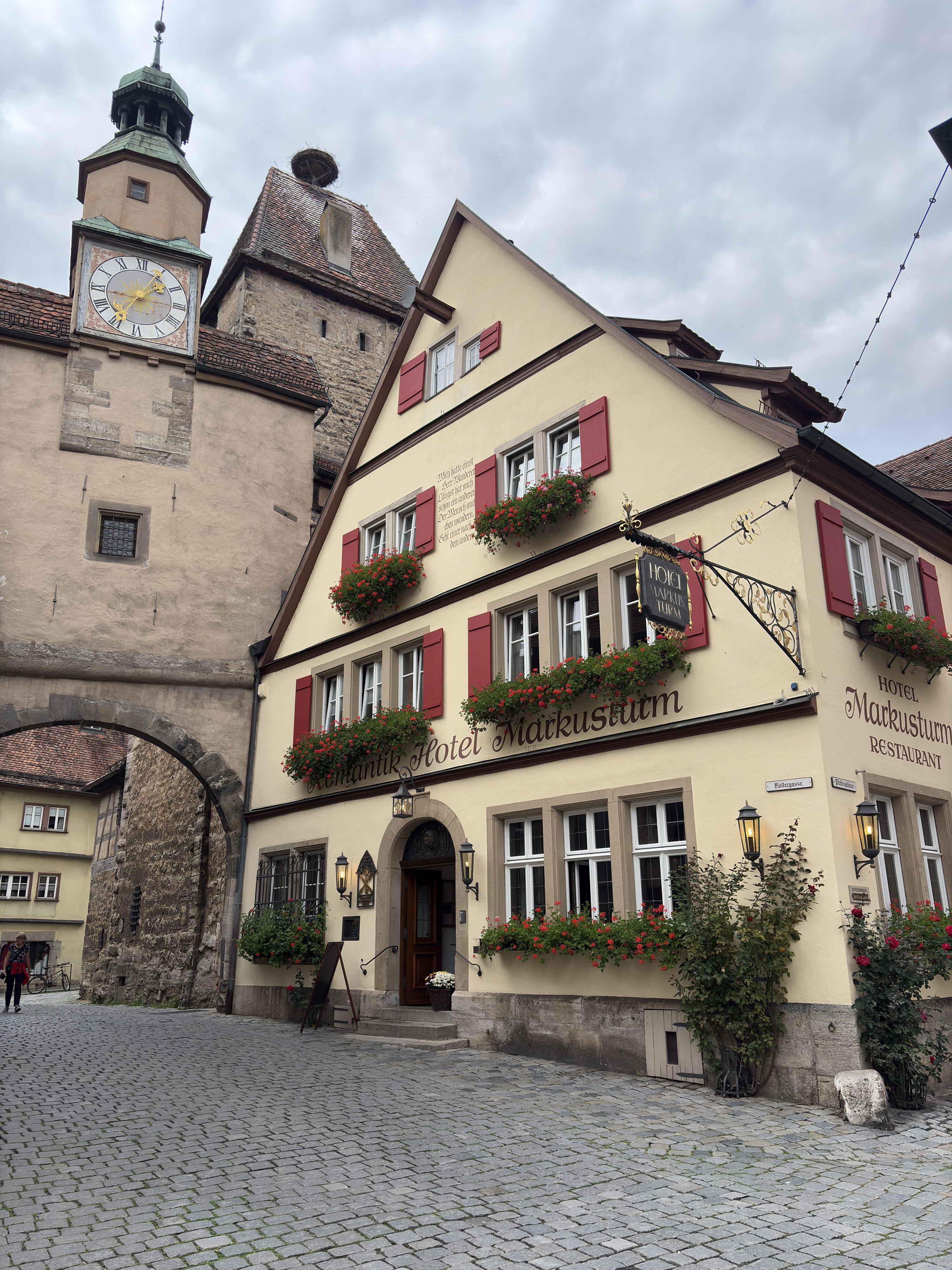 Picture Germany Rothenburg ob der Tauber⁩ 2025-09 185 - Center Rothenburg ob der Tauber⁩