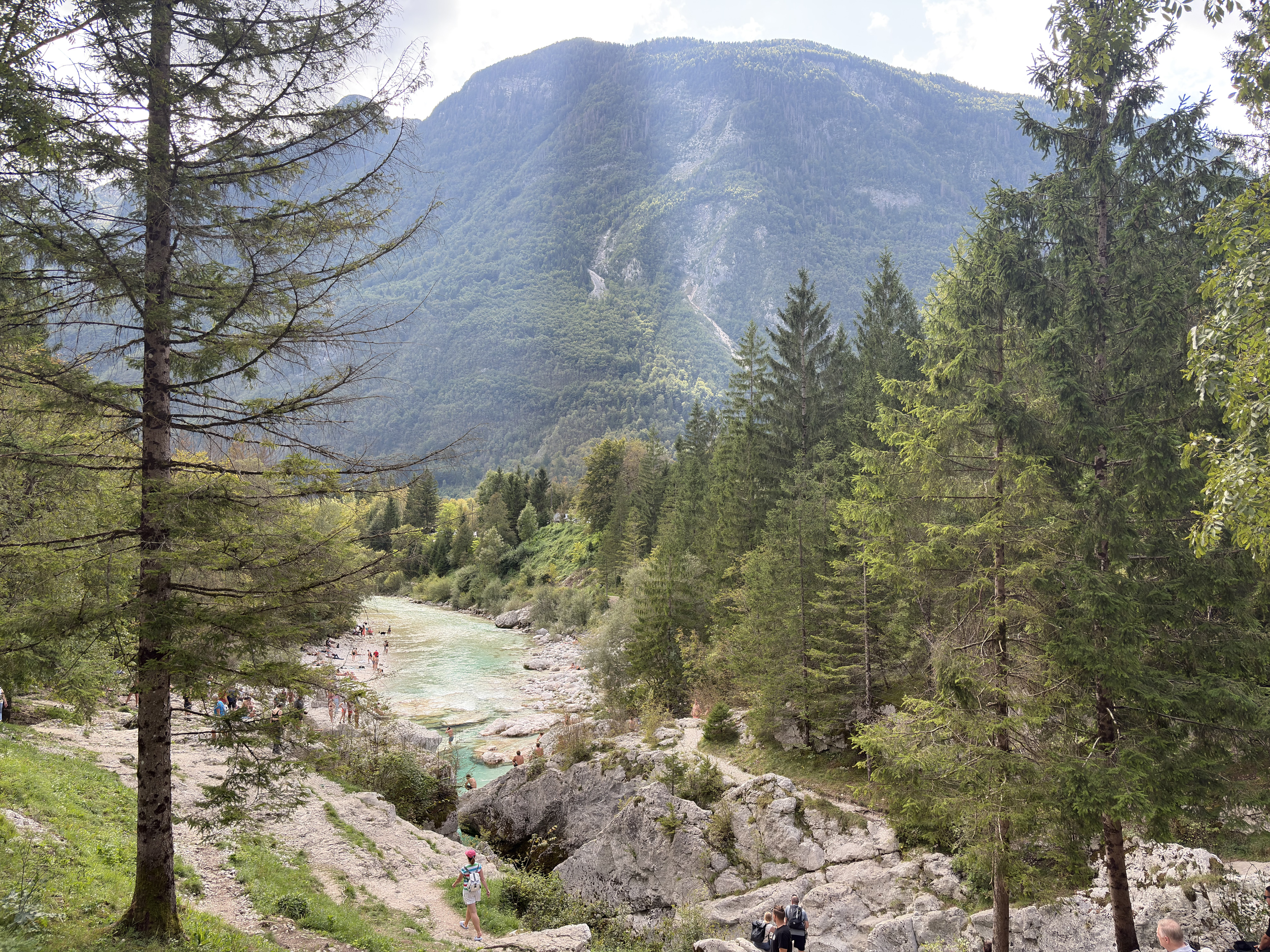 Picture Slovenia Soca River 2025-09 102 - Recreation Soca River