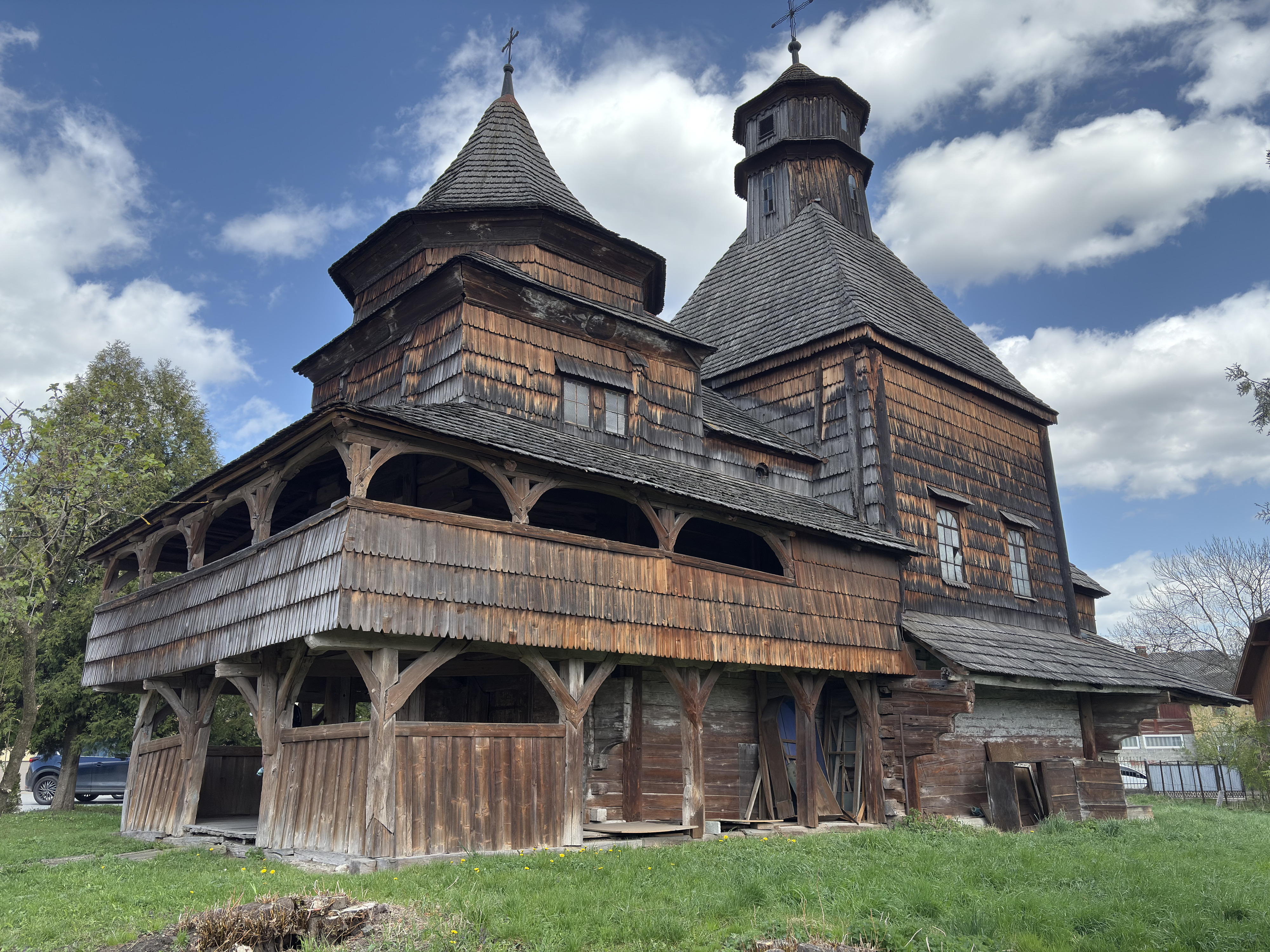 Picture Ukraine Drogobych St. George Wooden Church 2025-04 41 - Journey St. George Wooden Church