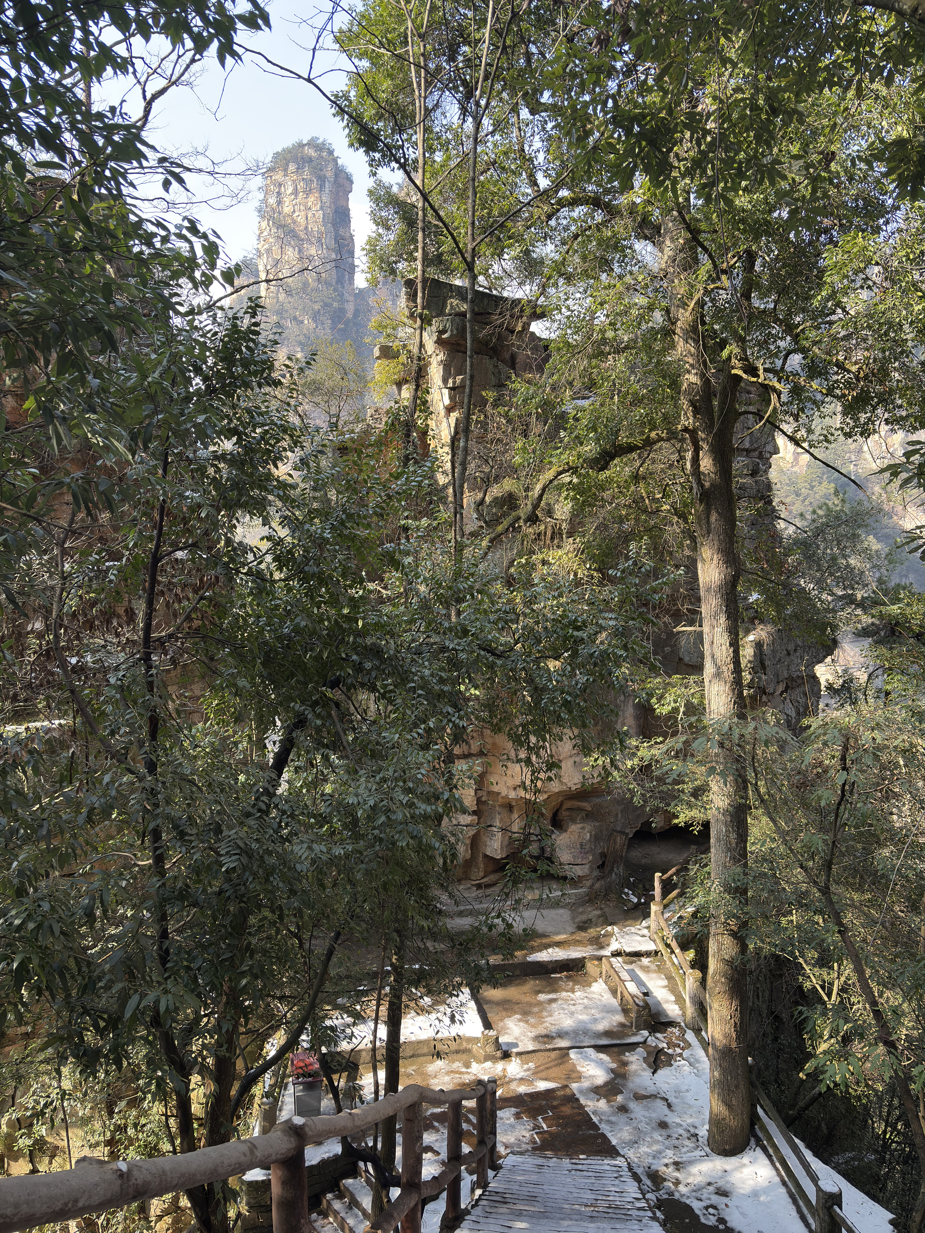 Picture China Zhangjiajie Tianzi Mountrain 2026-01 41 - Center Tianzi Mountrain