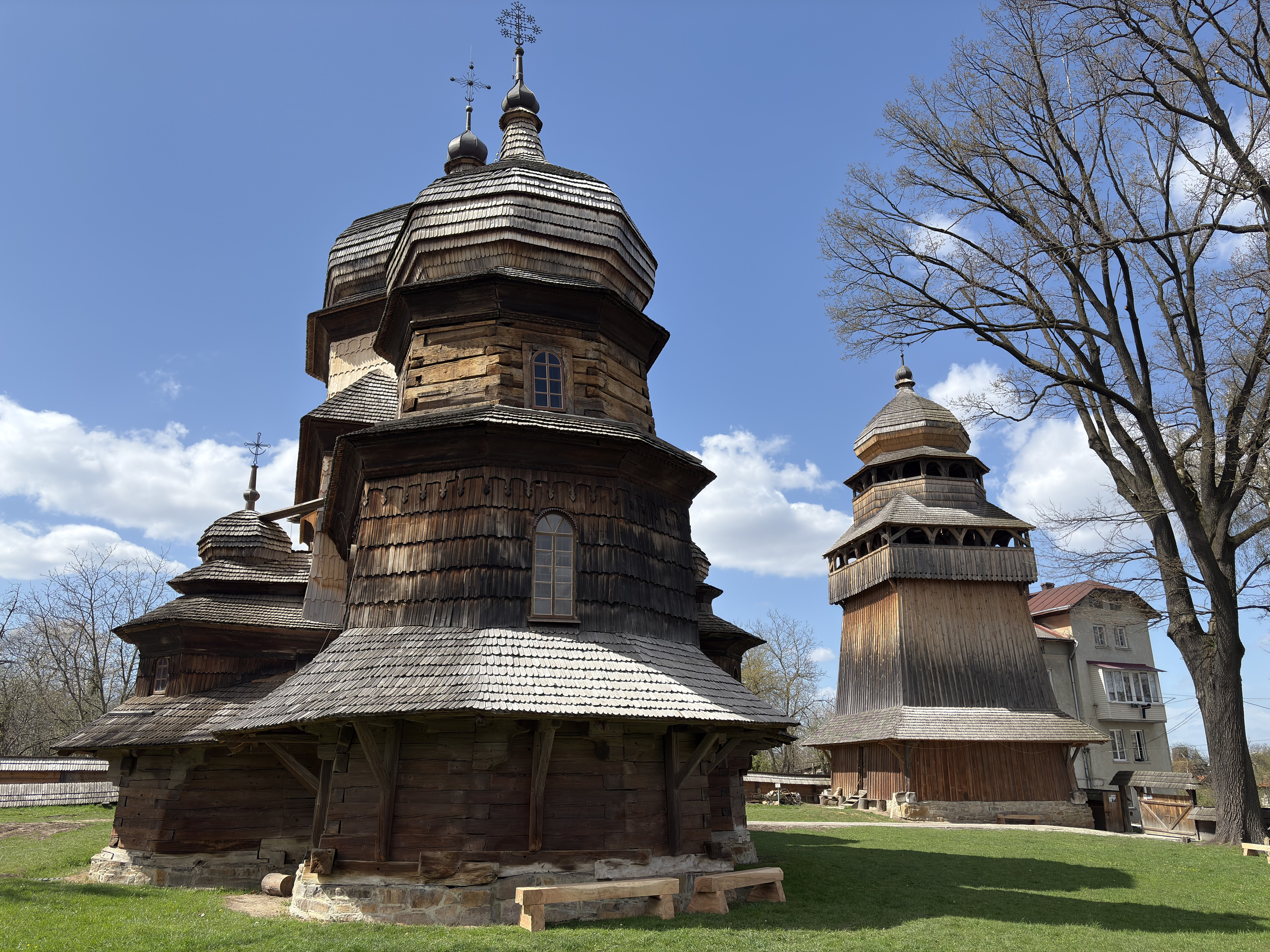 Picture Ukraine Drogobych St. George Wooden Church 2025-04 37 - Discovery St. George Wooden Church