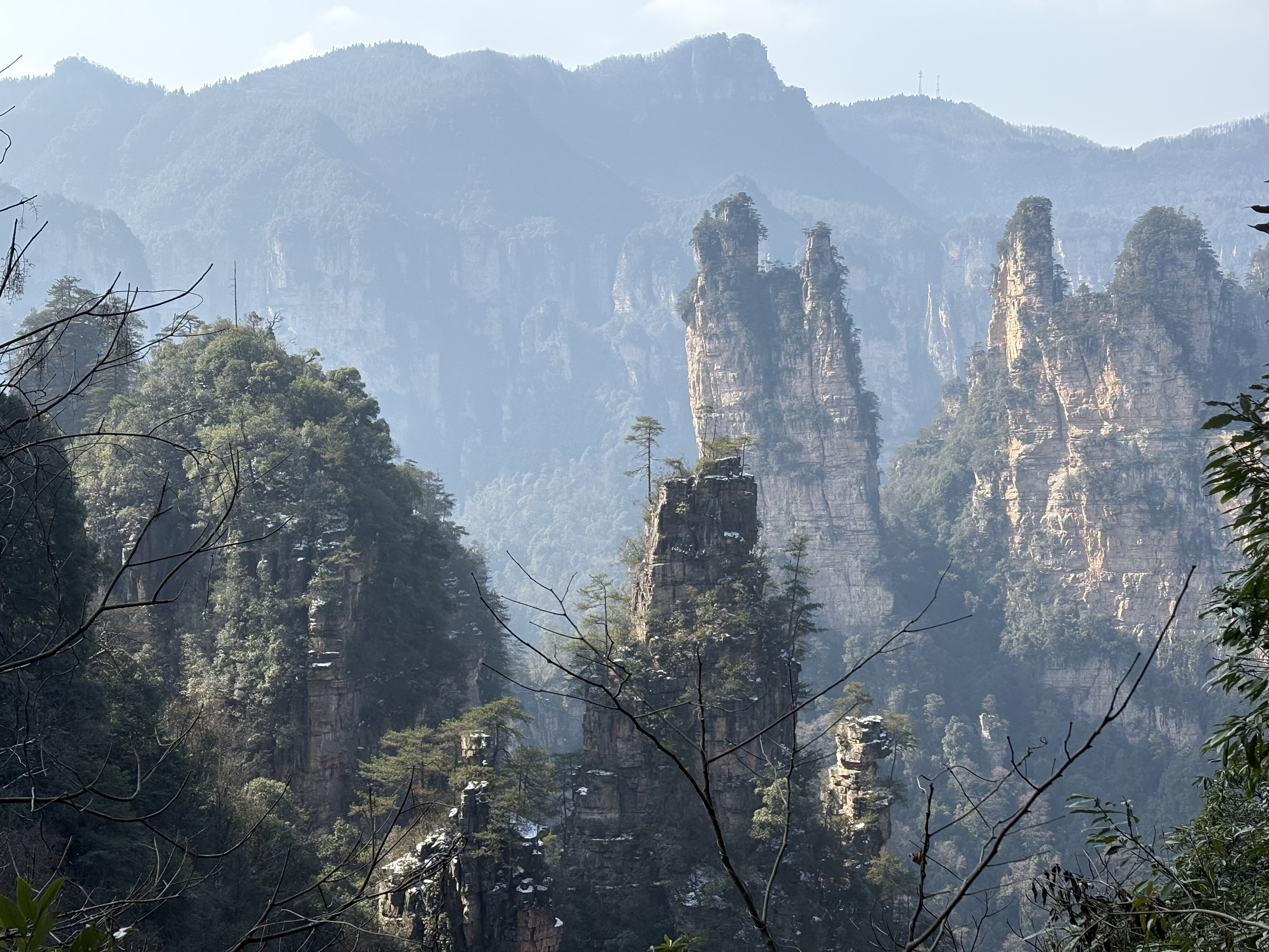 Picture China Zhangjiajie Tianzi Mountrain 2026-01 269 - Recreation Tianzi Mountrain