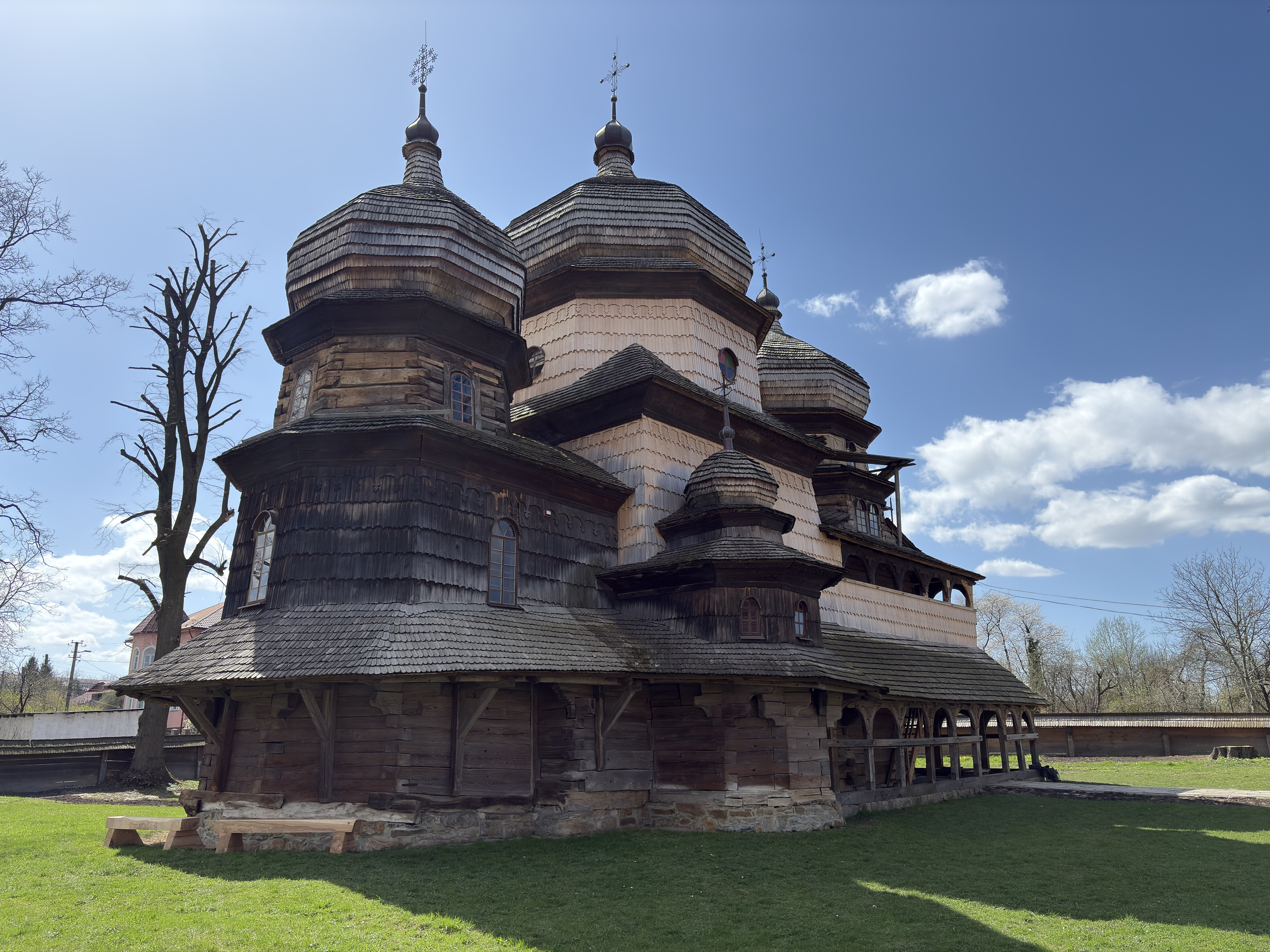 Picture Ukraine Drogobych St. George Wooden Church 2025-04 71 - Tours St. George Wooden Church