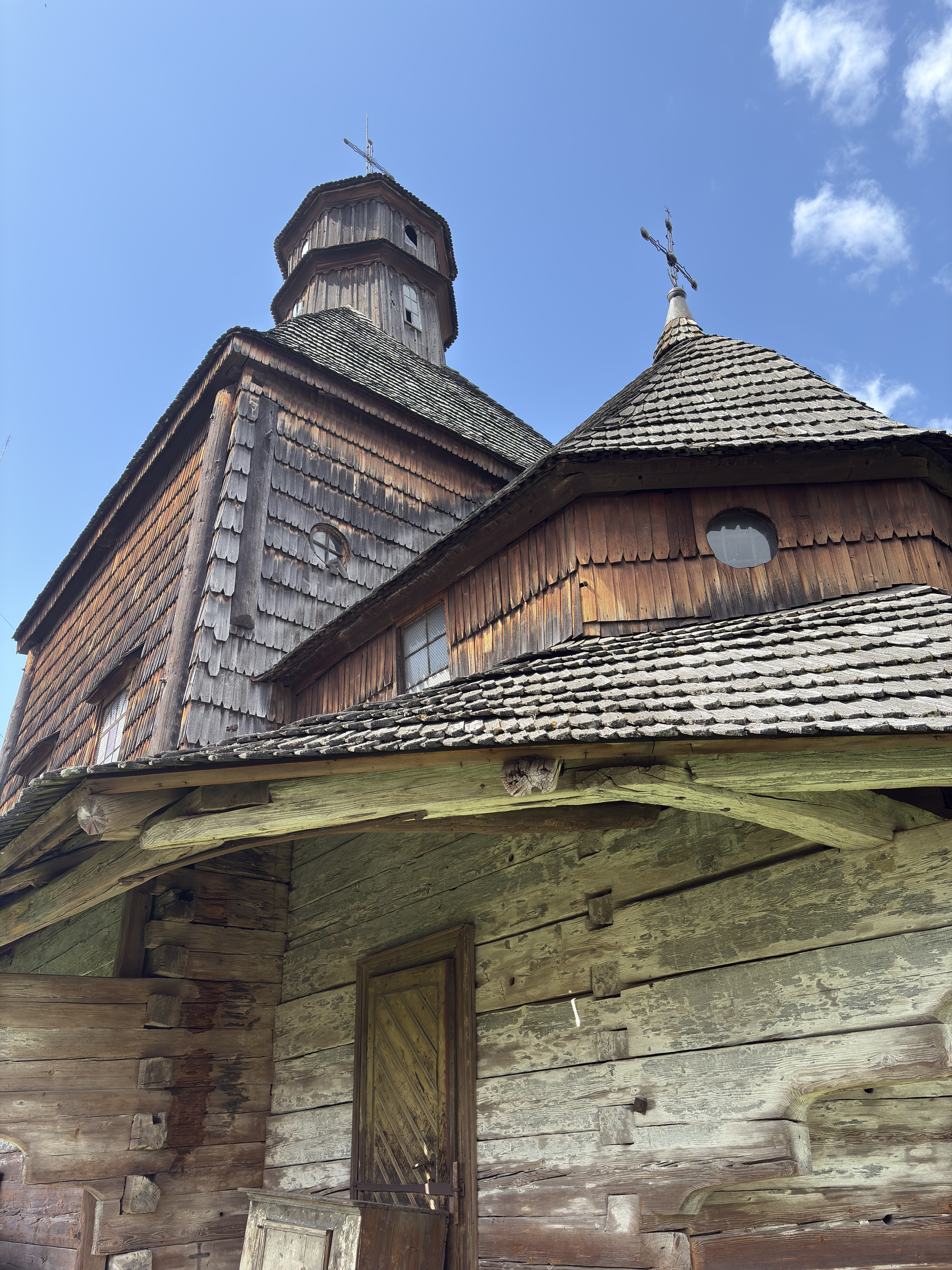 Picture Ukraine Drogobych St. George Wooden Church 2025-04 53 - Discovery St. George Wooden Church