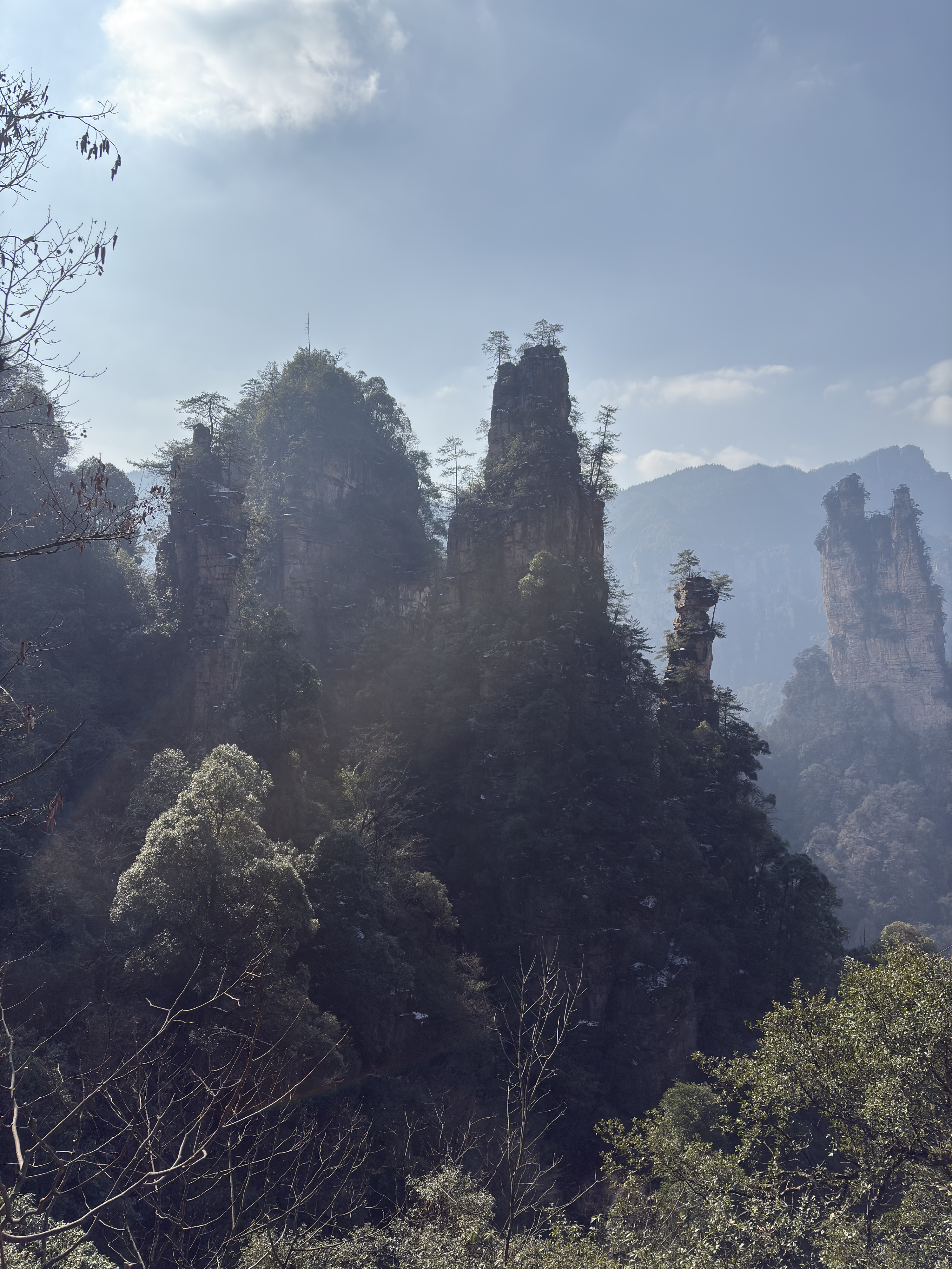 Picture China Zhangjiajie Tianzi Mountrain 2026-01 81 - Around Tianzi Mountrain