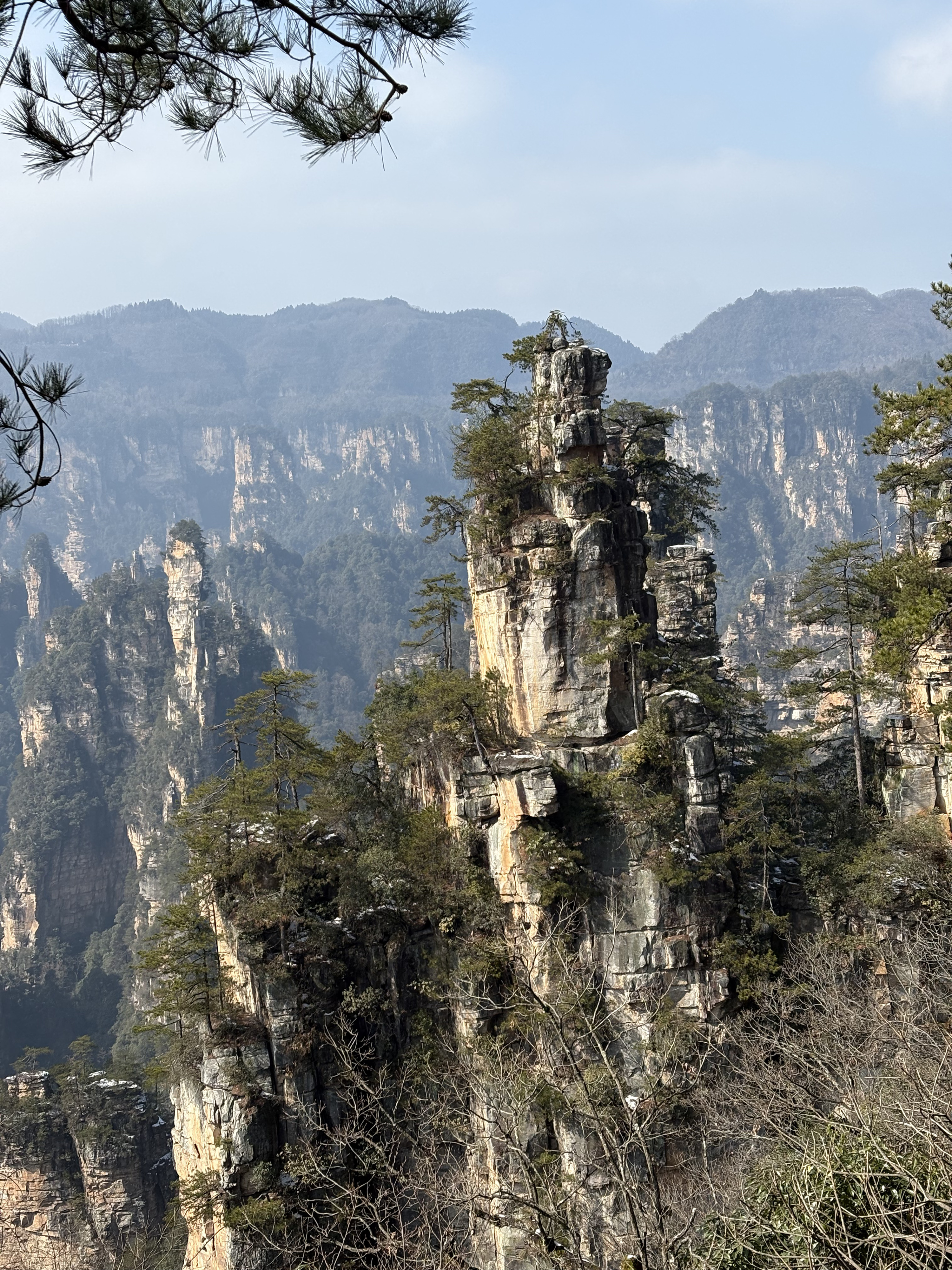 Picture China Zhangjiajie Tianzi Mountrain 2026-01 103 - Center Tianzi Mountrain