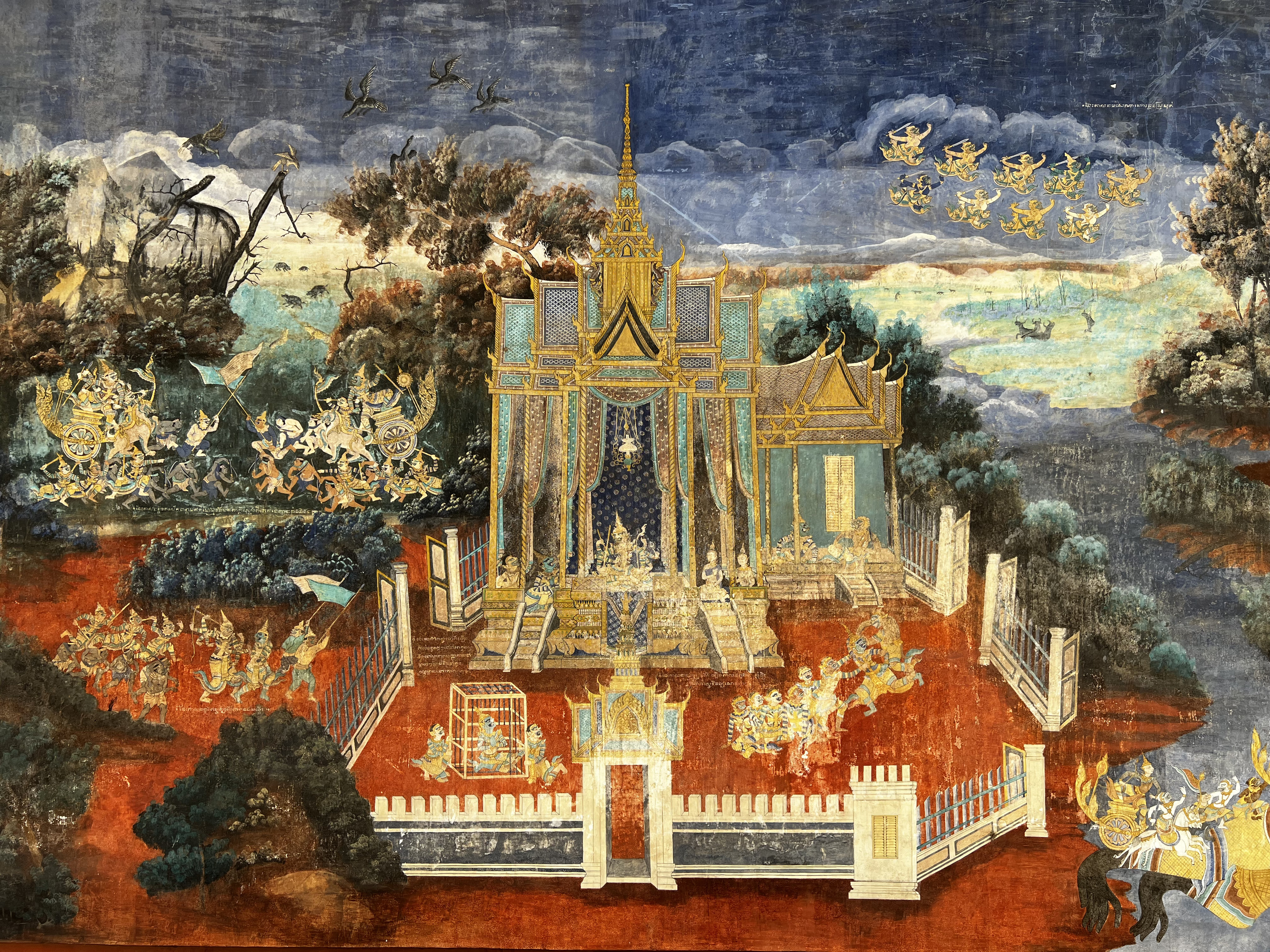 Picture Cambodia Phnom Penh Royal Palace 2024-01 25 - History Royal Palace