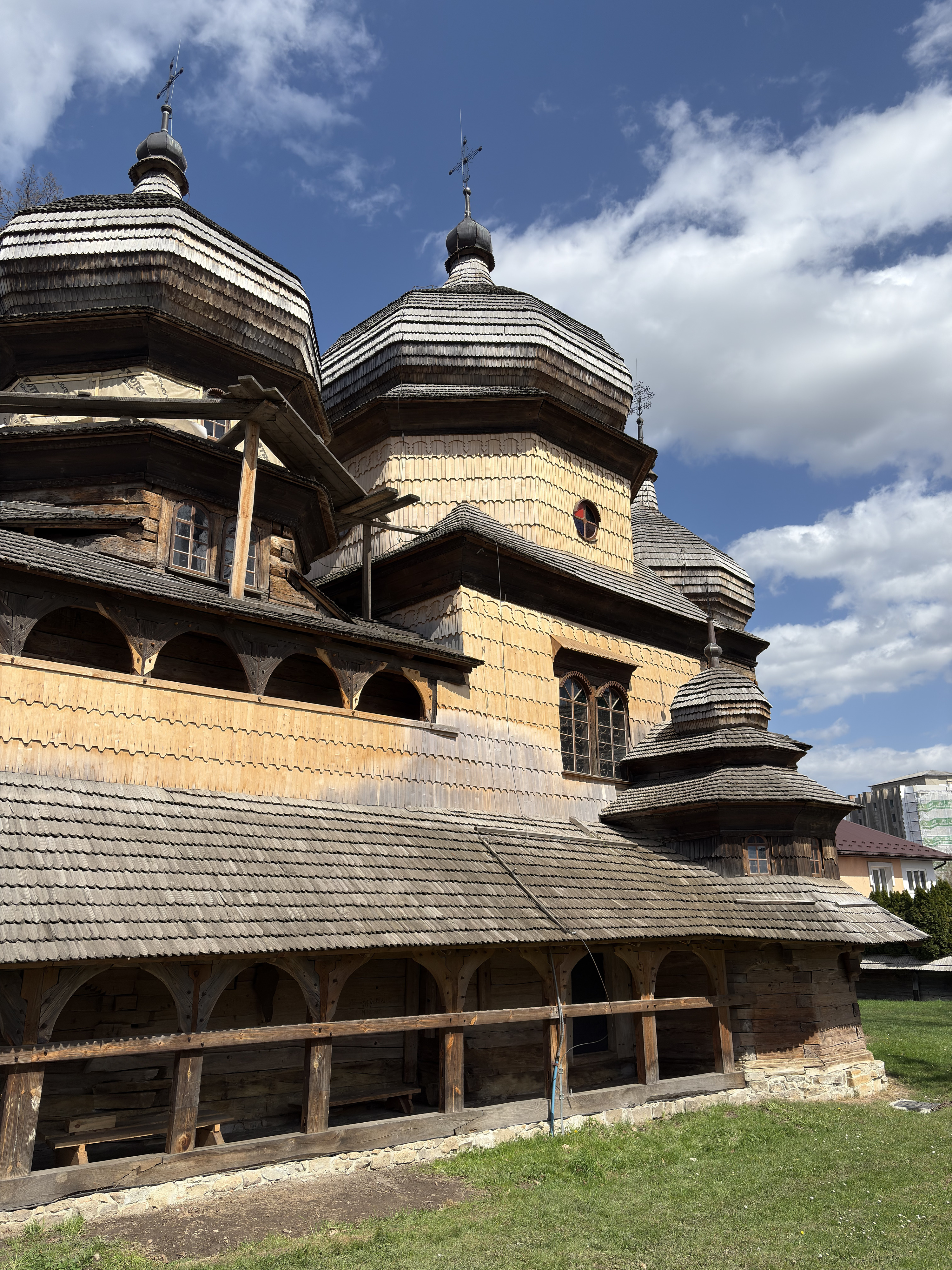 Picture Ukraine Drogobych St. George Wooden Church 2025-04 74 - History St. George Wooden Church