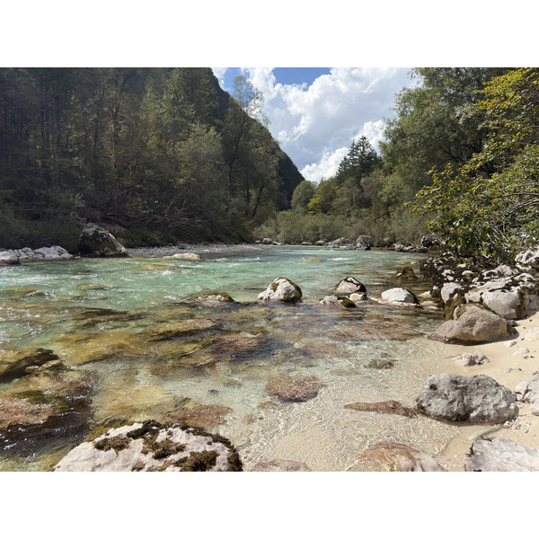Picture Slovenia Soca River 2025-09 5 - Recreation Soca River