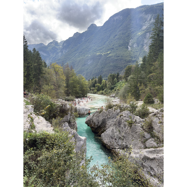 Picture Slovenia Soca River 2025-09 132 - Recreation Soca River