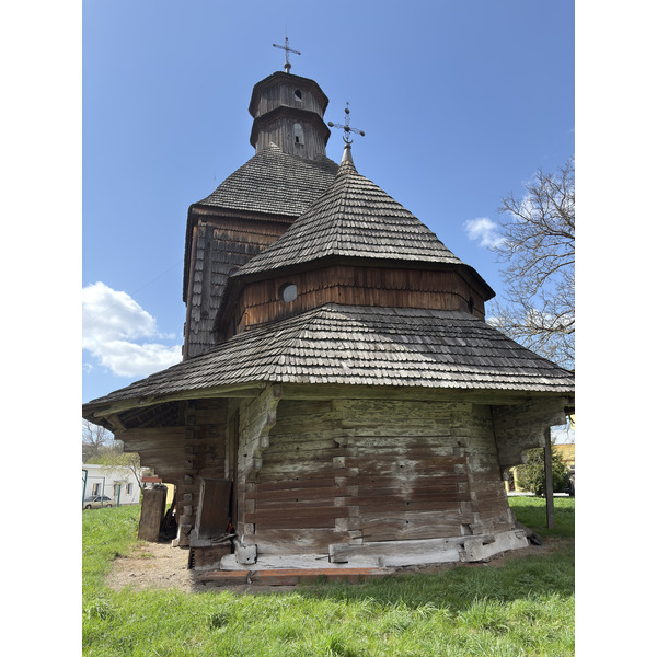 Picture Ukraine Drogobych St. George Wooden Church 2025-04 87 - Tour St. George Wooden Church