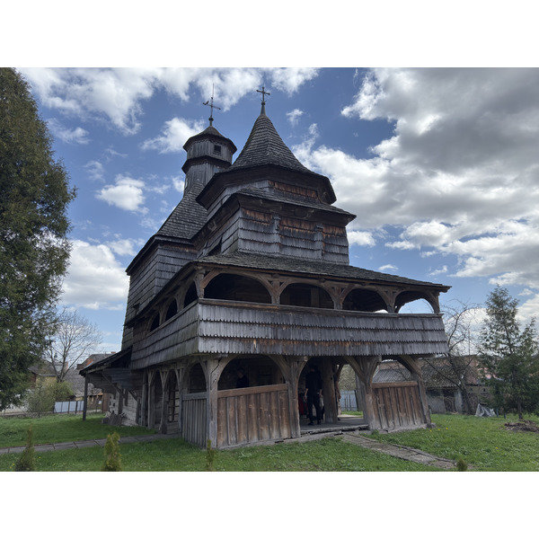 Picture Ukraine Drogobych St. George Wooden Church 2025-04 7 - Around St. George Wooden Church