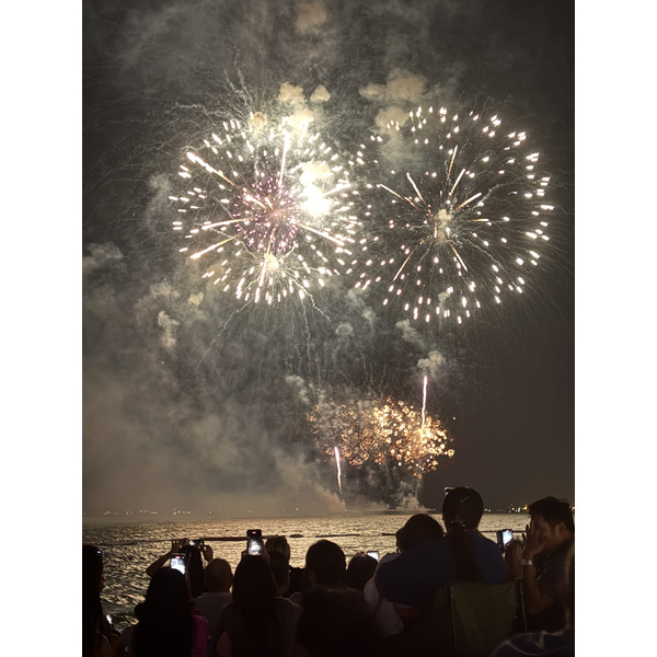 Picture Thailand Pattaya Fireworks 2024-12 25 - Center Fireworks