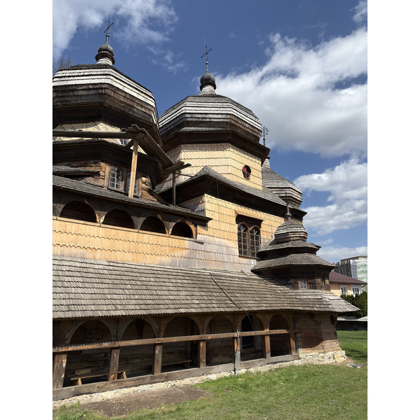 Picture Ukraine Drogobych St. George Wooden Church 2025-04 74 - History St. George Wooden Church