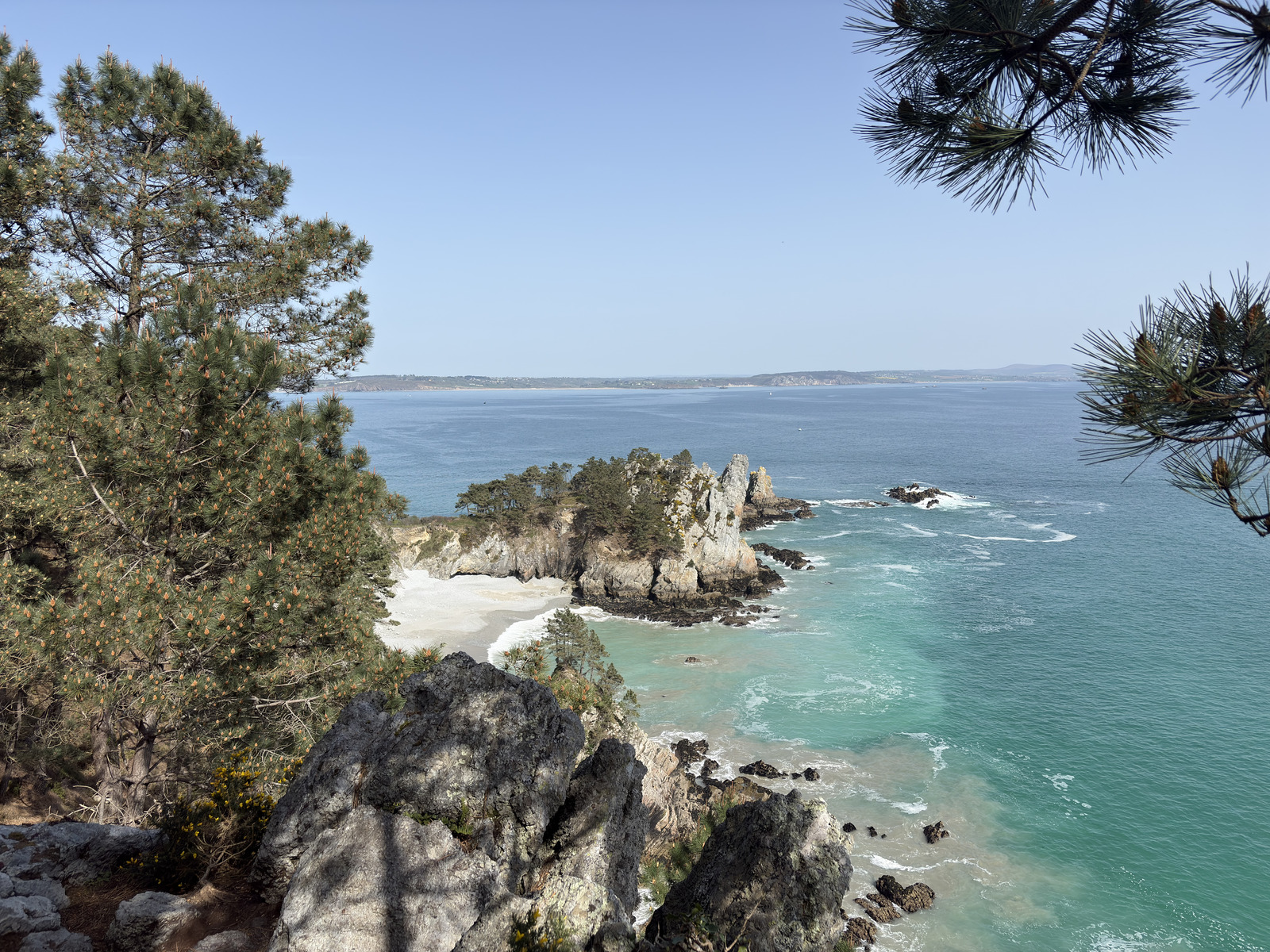 Picture France Crozon Ile Vierge Beach 2026-04 34 - Randonee Ile Vierge Beach