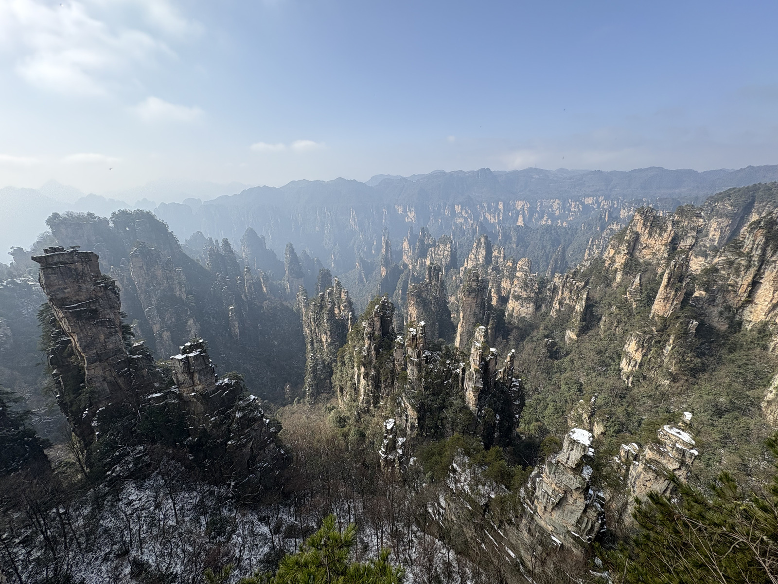 Picture China Zhangjiajie Tianzi Mountrain 2026-01 48 - Perspective Tianzi Mountrain