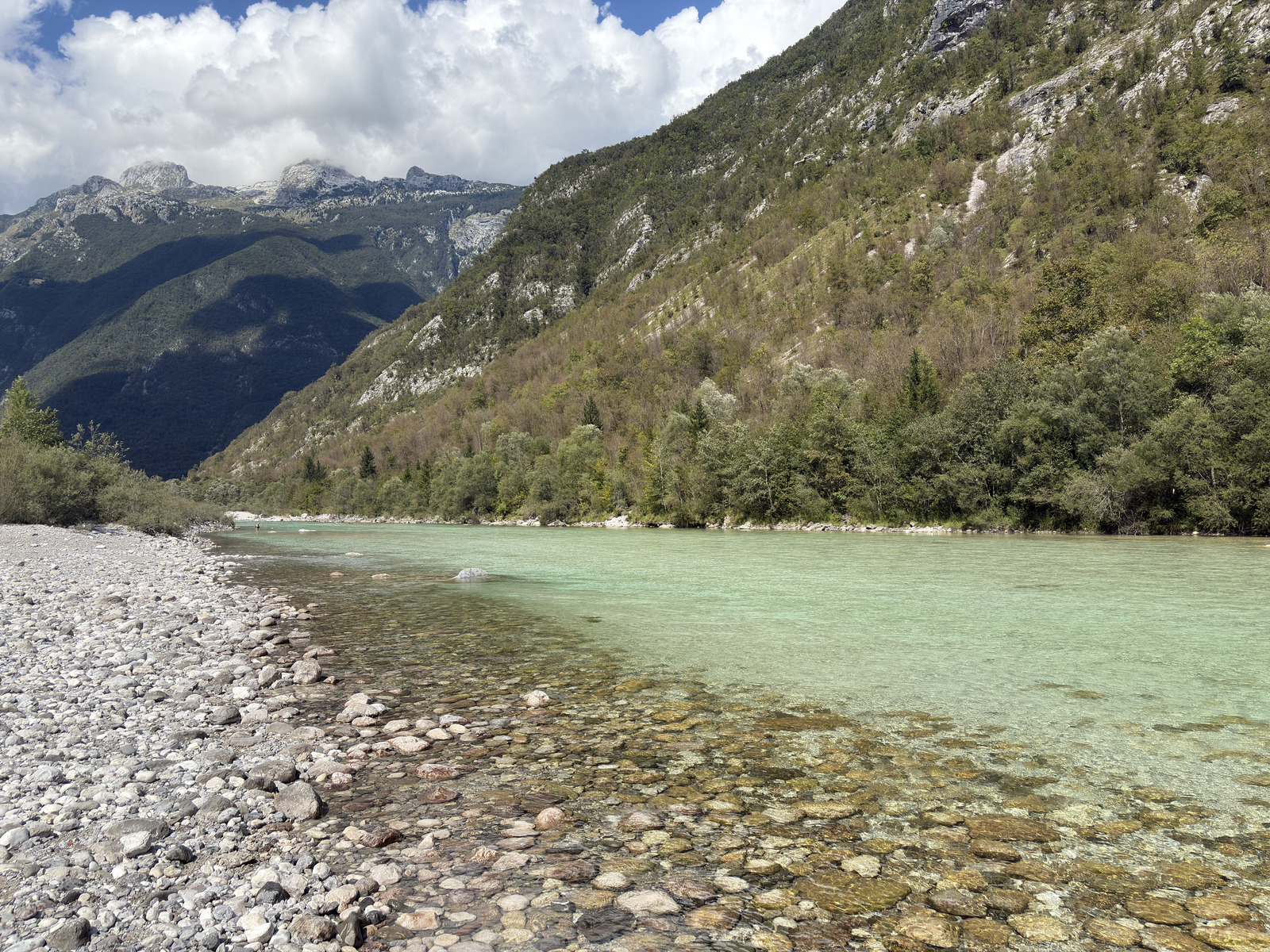Picture Slovenia Soca River 2025-09 230 - Perspective Soca River