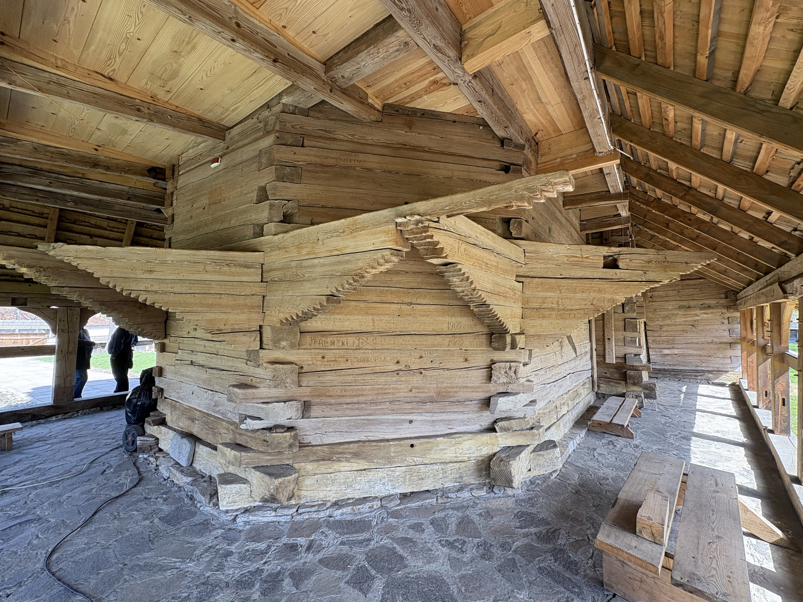 Picture Ukraine Drogobych St. George Wooden Church 2025-04 105 - Trips St. George Wooden Church