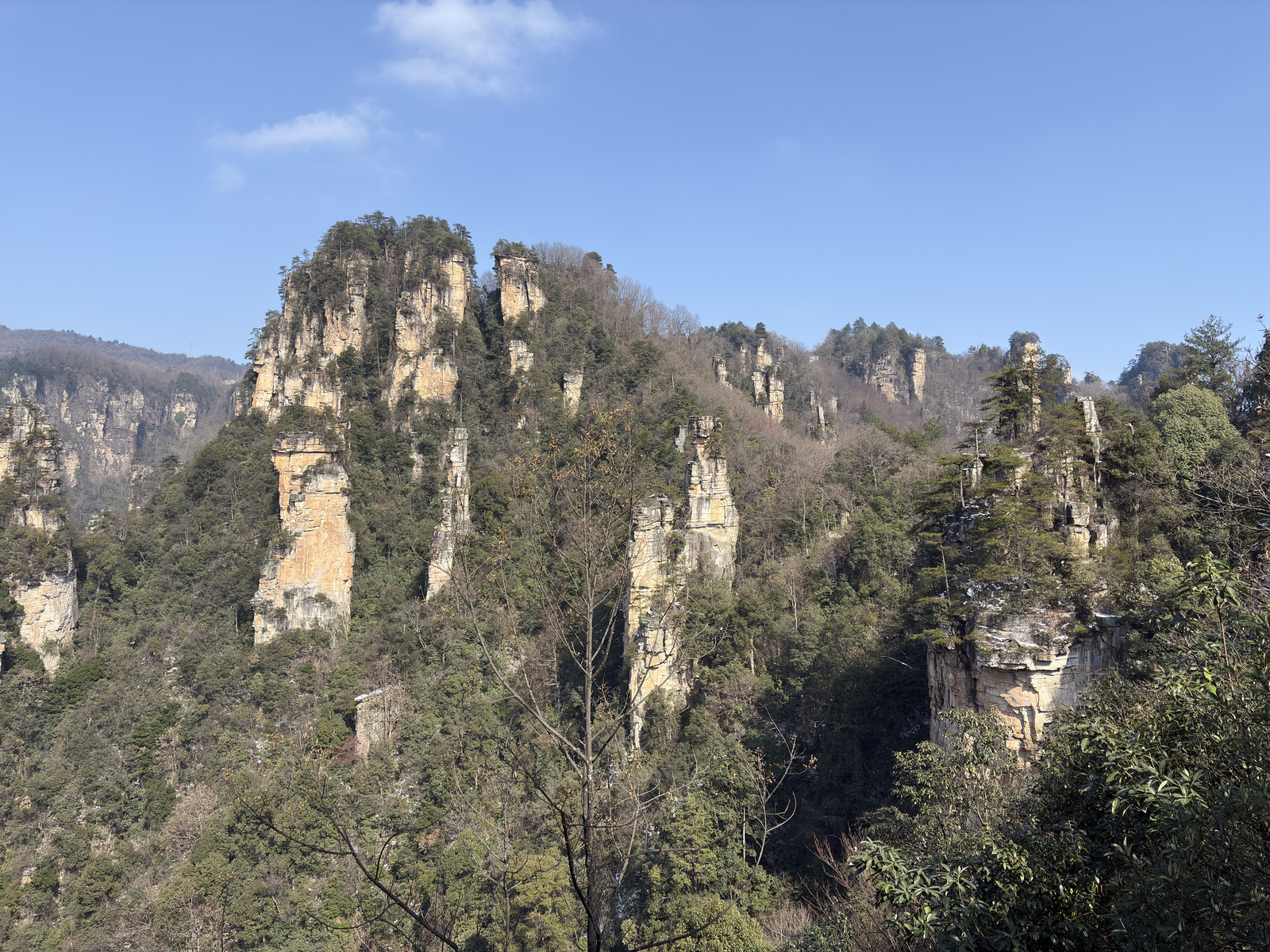 Picture China Zhangjiajie Tianzi Mountrain 2026-01 363 - Trail Tianzi Mountrain