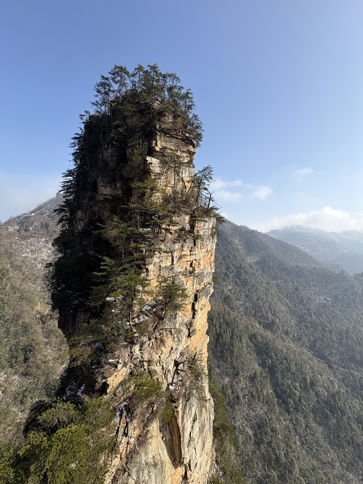 Picture China Zhangjiajie Tianzi Mountrain 2026-01 280 - Road Map Tianzi Mountrain
