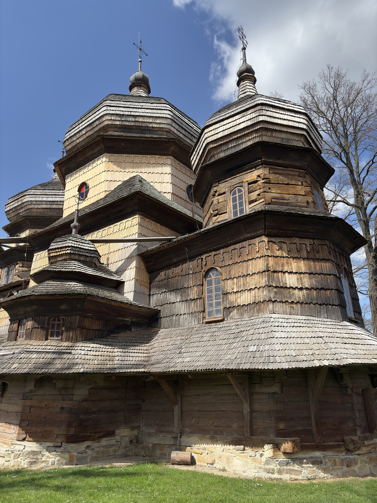 Picture Ukraine Drogobych St. George Wooden Church 2025-04 63 - Picture St. George Wooden Church