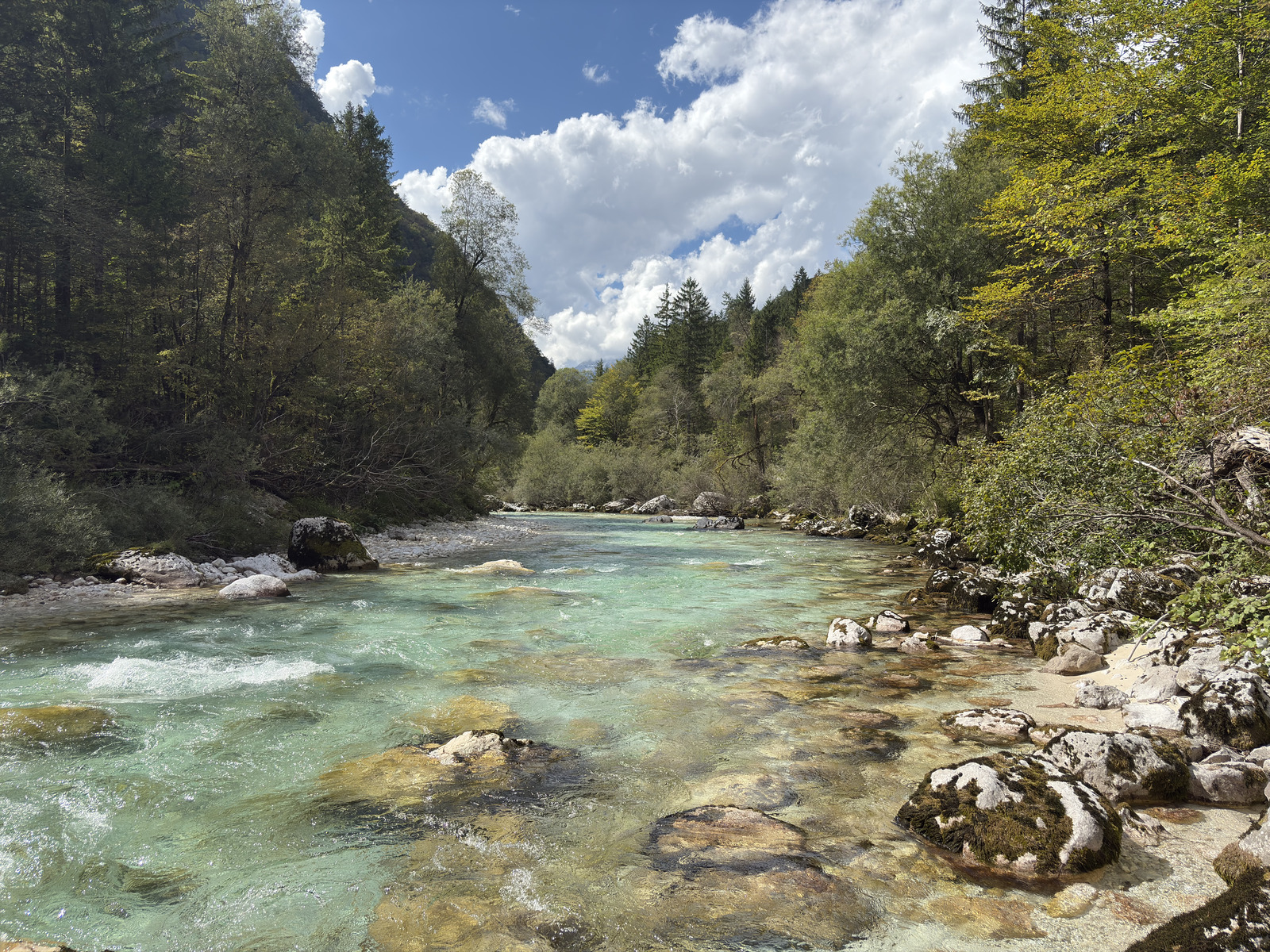 Picture Slovenia Soca River 2025-09 37 - Tourist Attraction Soca River