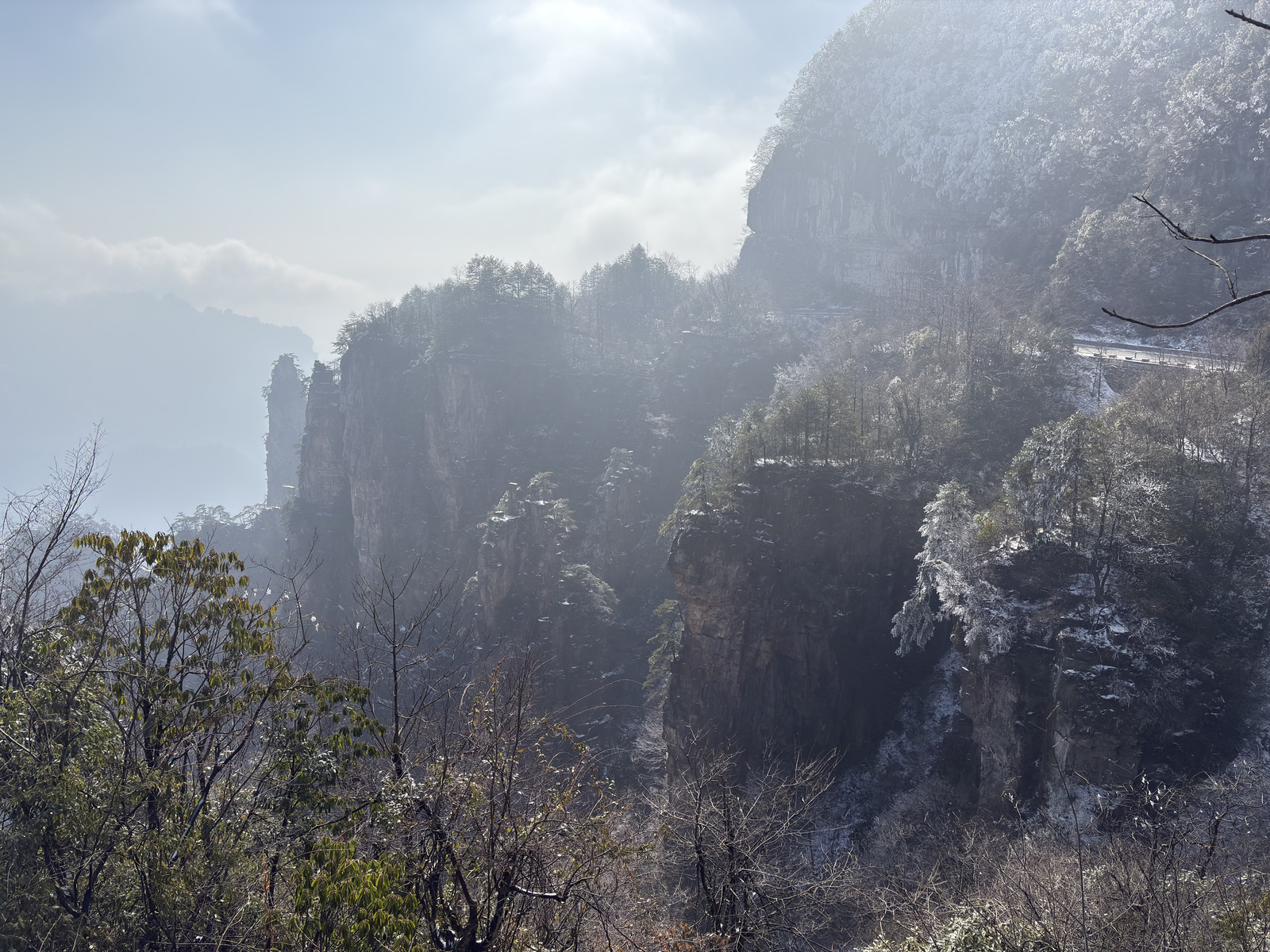 Picture China Zhangjiajie Tianzi Mountrain 2026-01 207 - Views Tianzi Mountrain